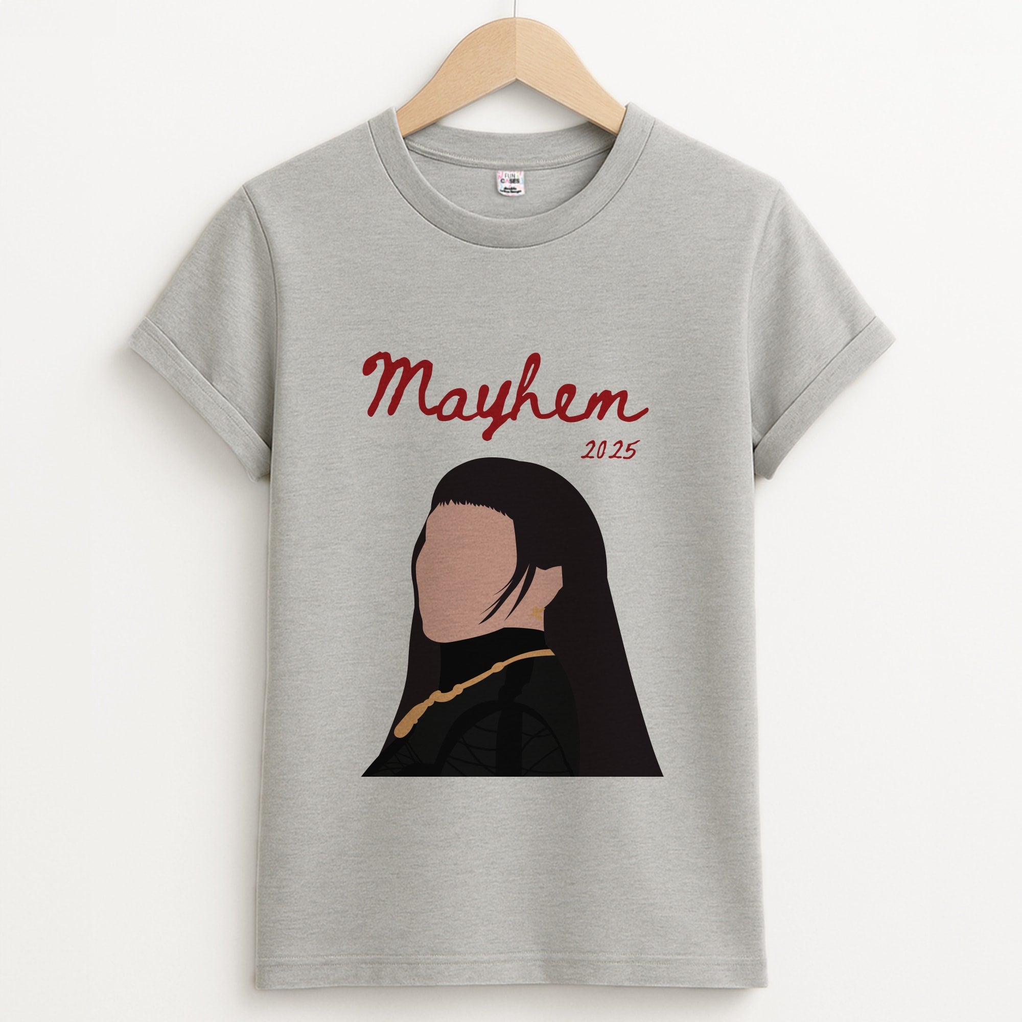 Mayhem 2025 Gaga Unisex Grey T-Shirt