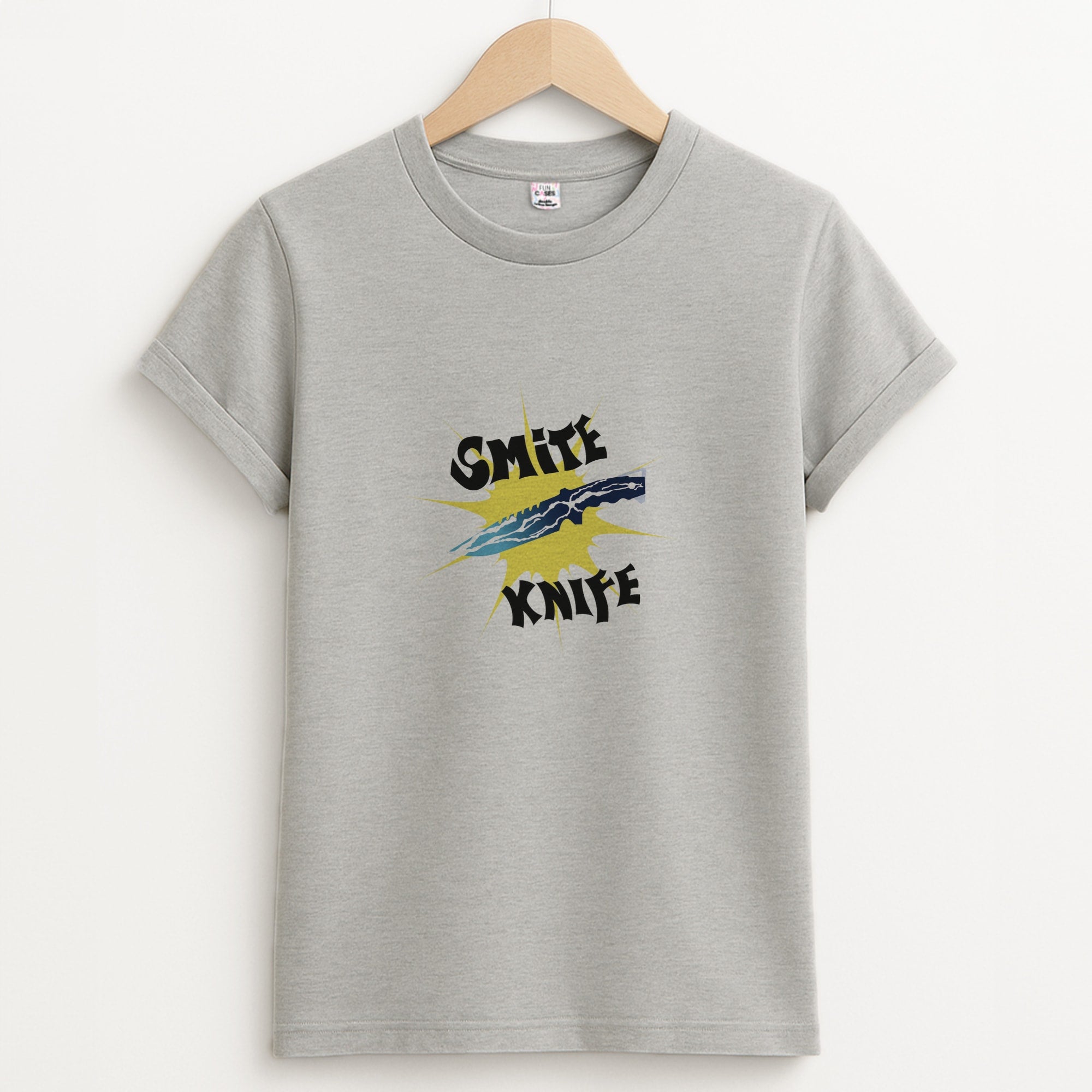 Smite - Valorant Unisex Grey T-Shirt