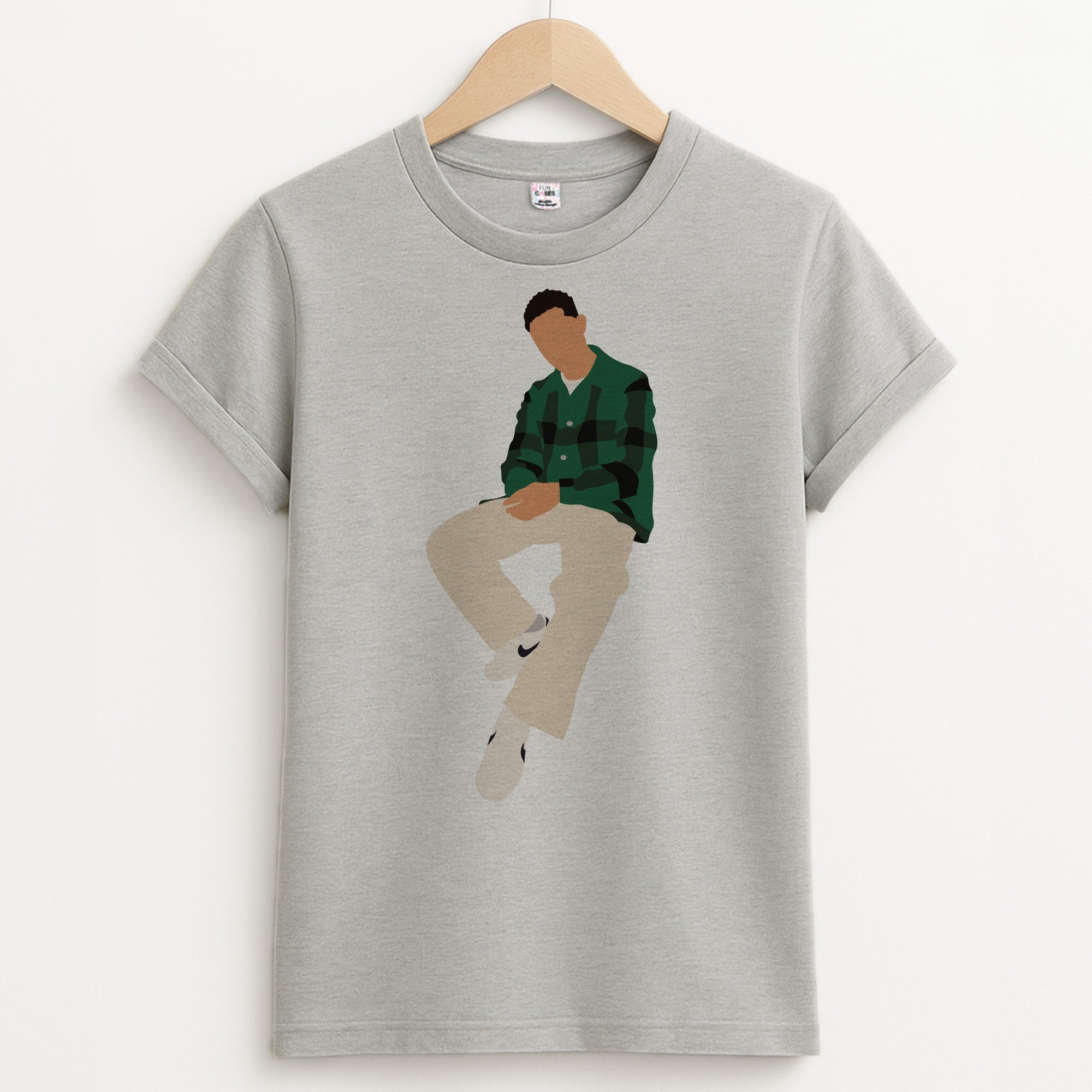 Green LoyleUnisex Grey T-Shirt
