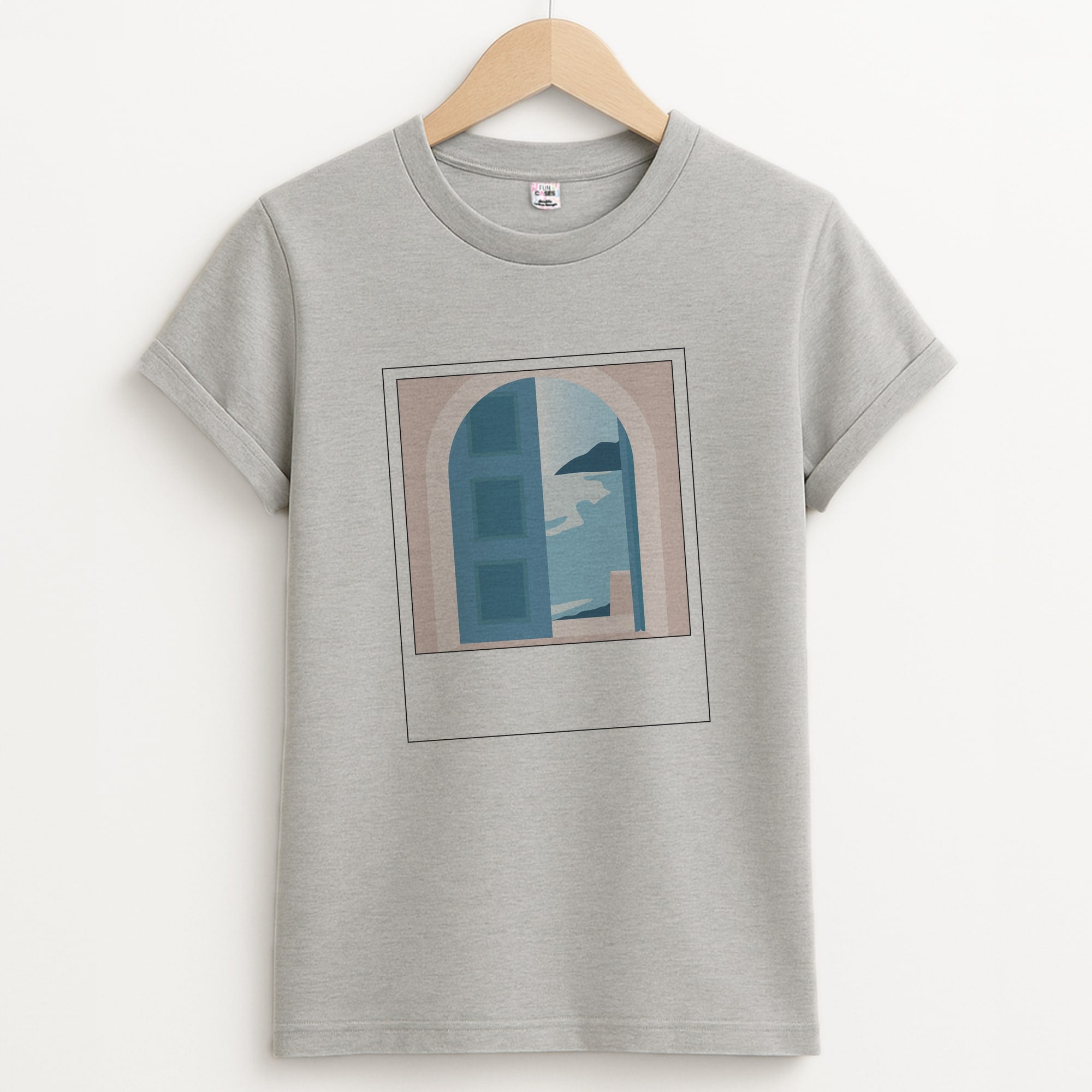 The Balcony - Mamma Mia Unisex Grey T-Shirt