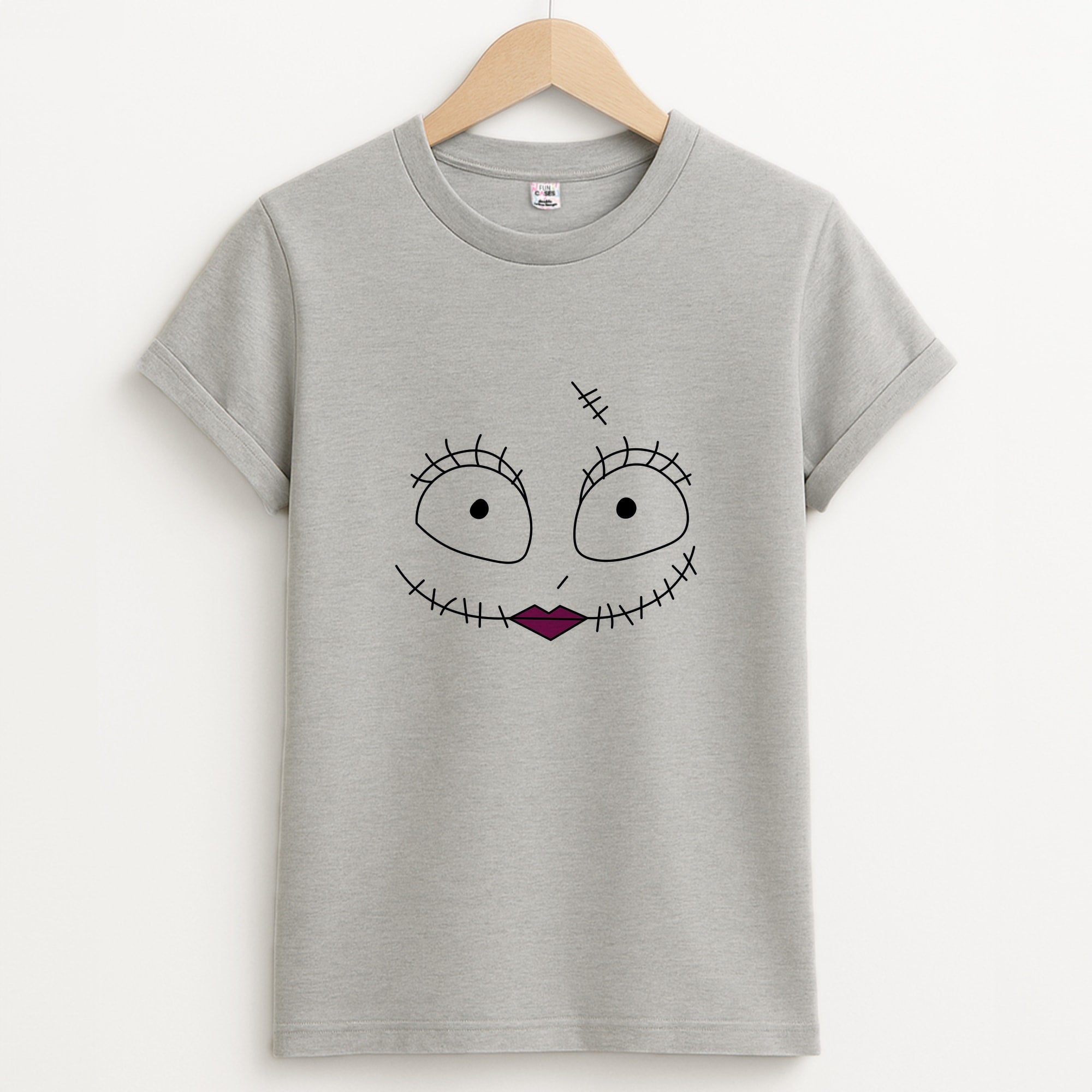 Sally Face - TNBC Unisex Grey T-Shirt