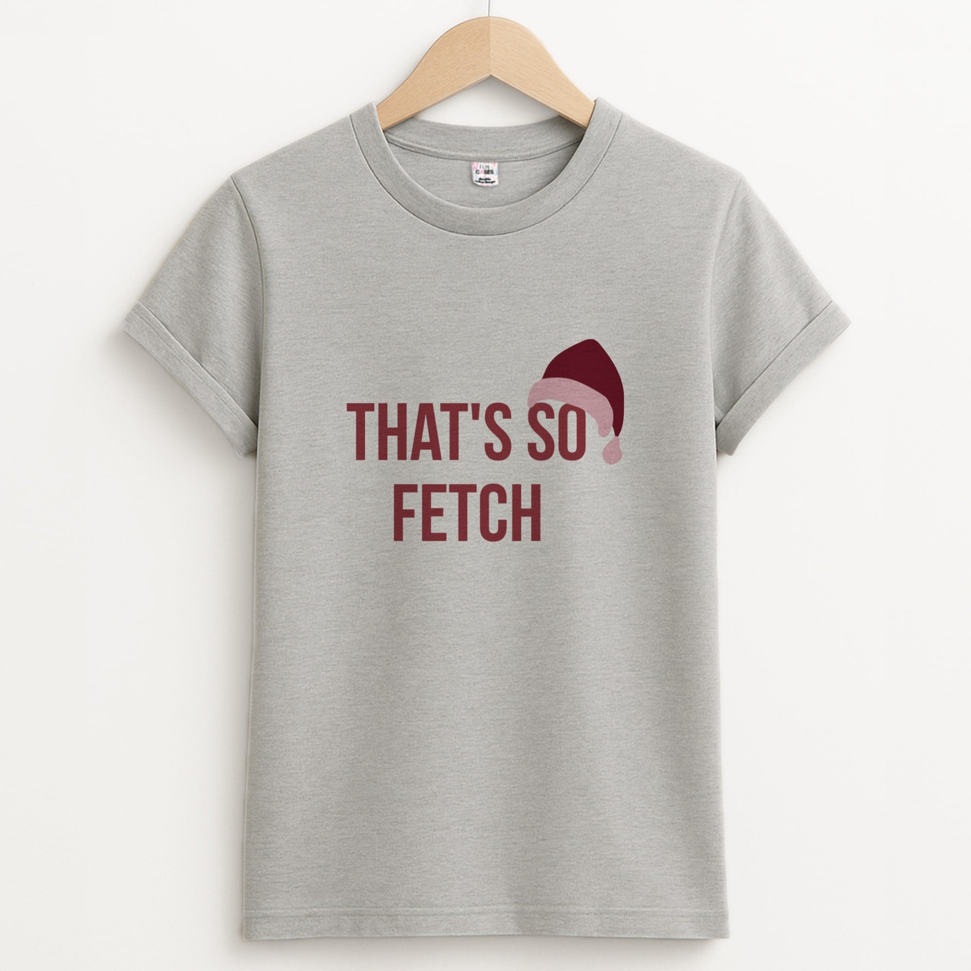 That's So Fetch - Christmas Meanies Unisex Grey T-Shirt
