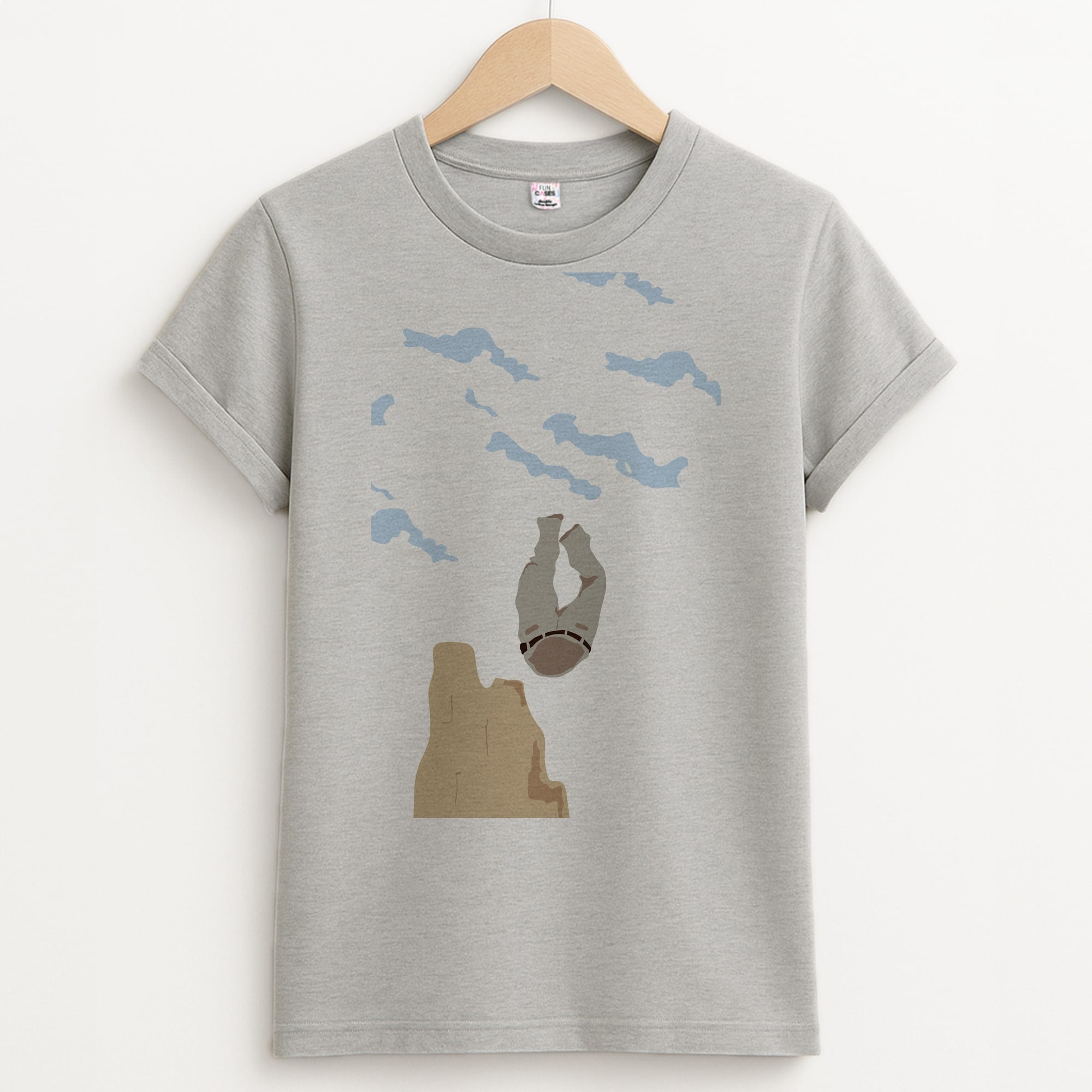 Walter's Trousers Unisex Grey T-Shirt