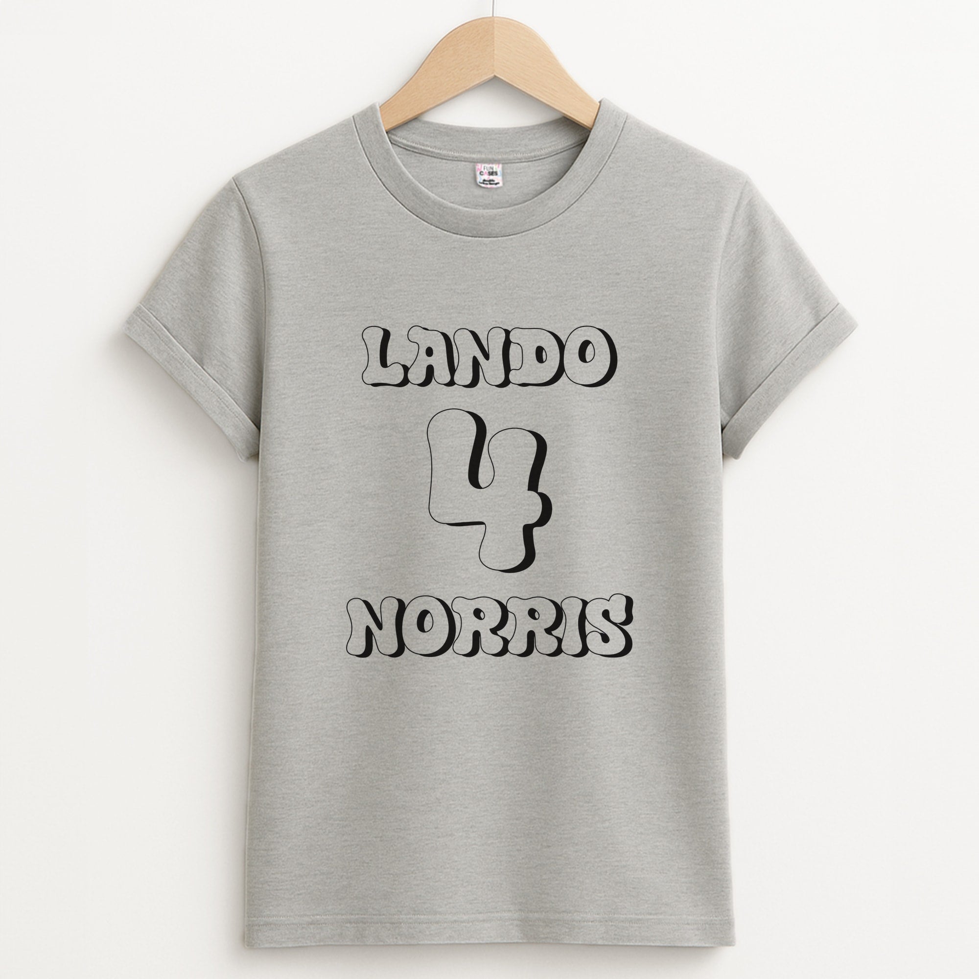 Lando 4 Unisex Grey T-Shirt