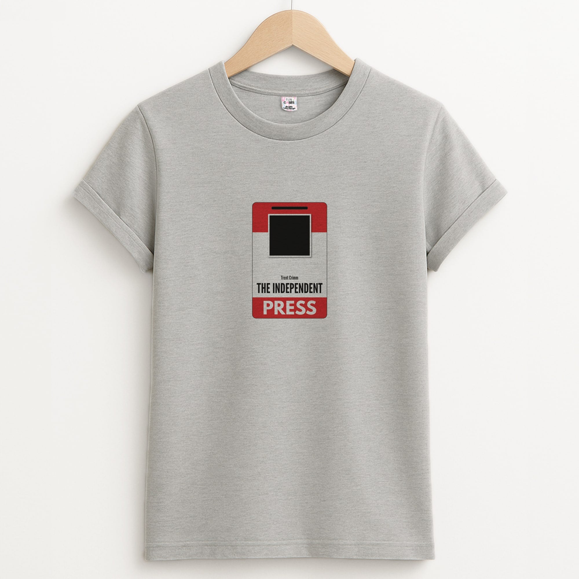 The Independent Press Unisex Grey T-Shirt