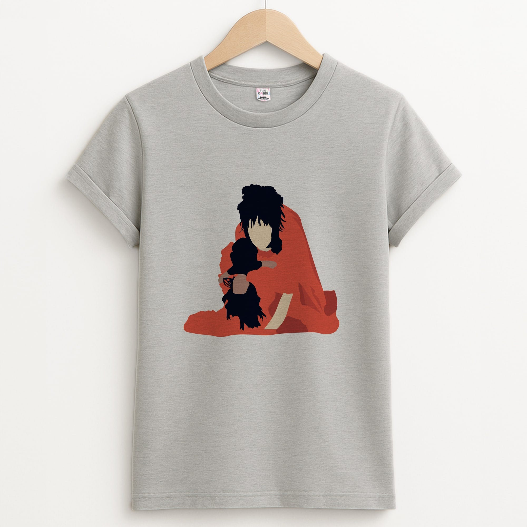 Lydia - Beetle Halloween Unisex Grey T-Shirt