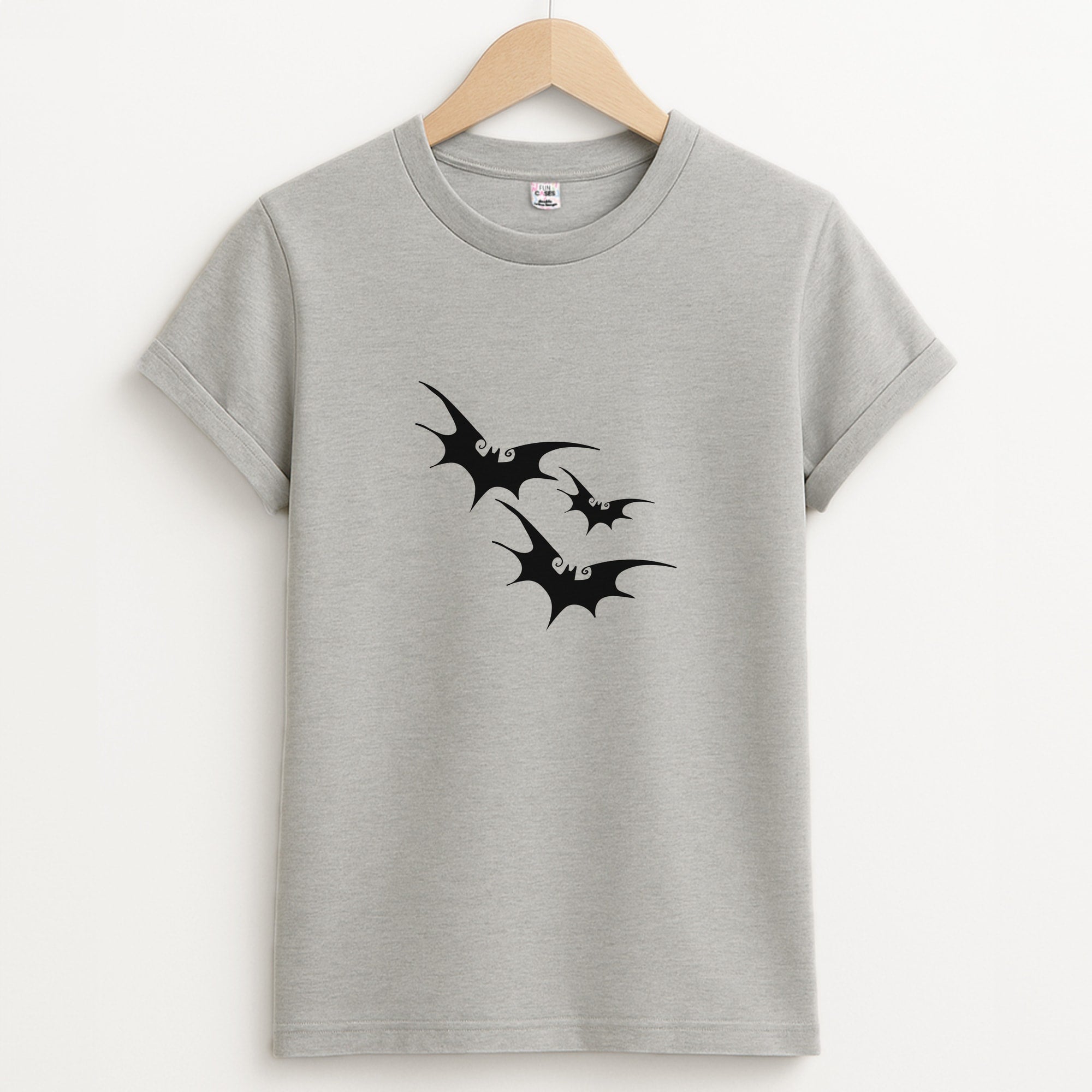 Bats - TNBC Unisex Grey T-Shirt