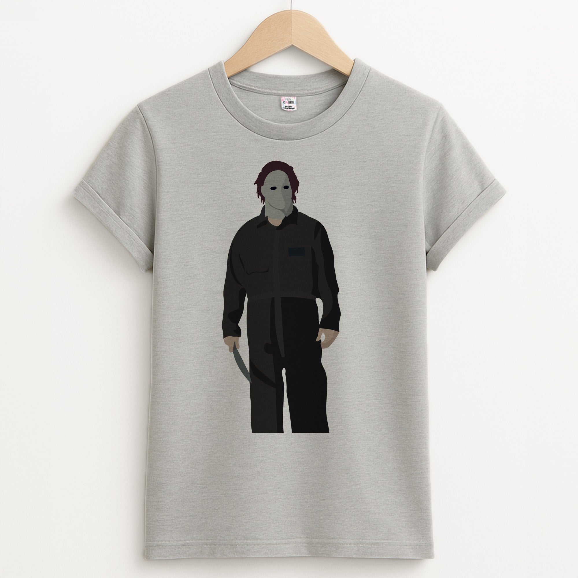 Knife - Myers Unisex Grey T-Shirt