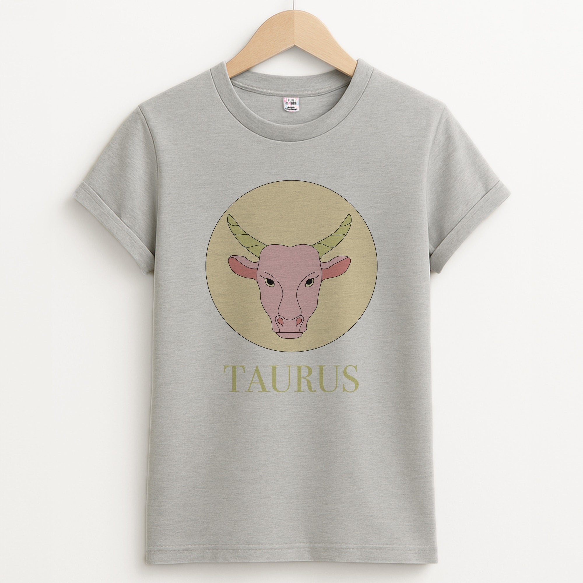 Taurus - Tarot Cards Unisex Grey T-Shirt