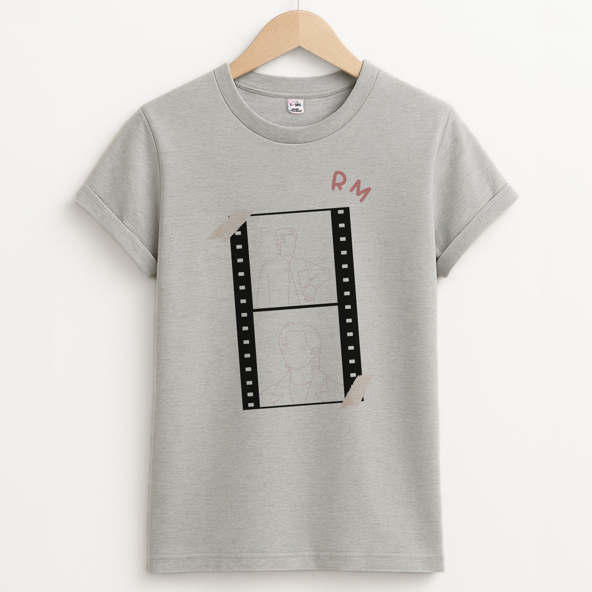 RM - BTS Unisex Grey T-Shirt