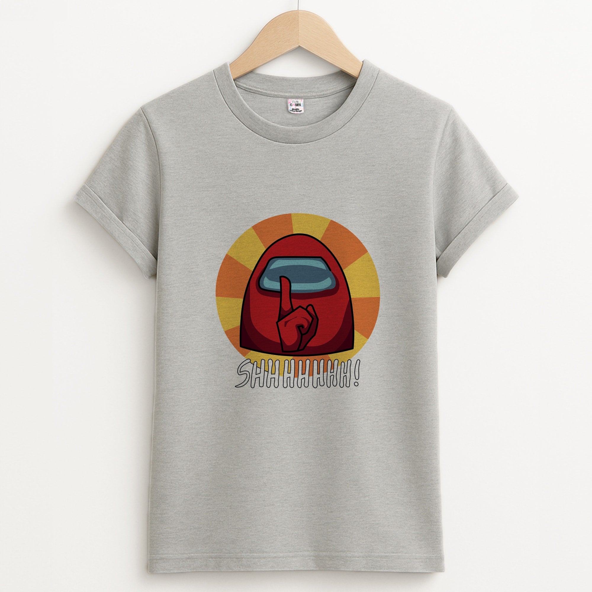 You're the imposter - Among Us Unisex Grey T-Shirt