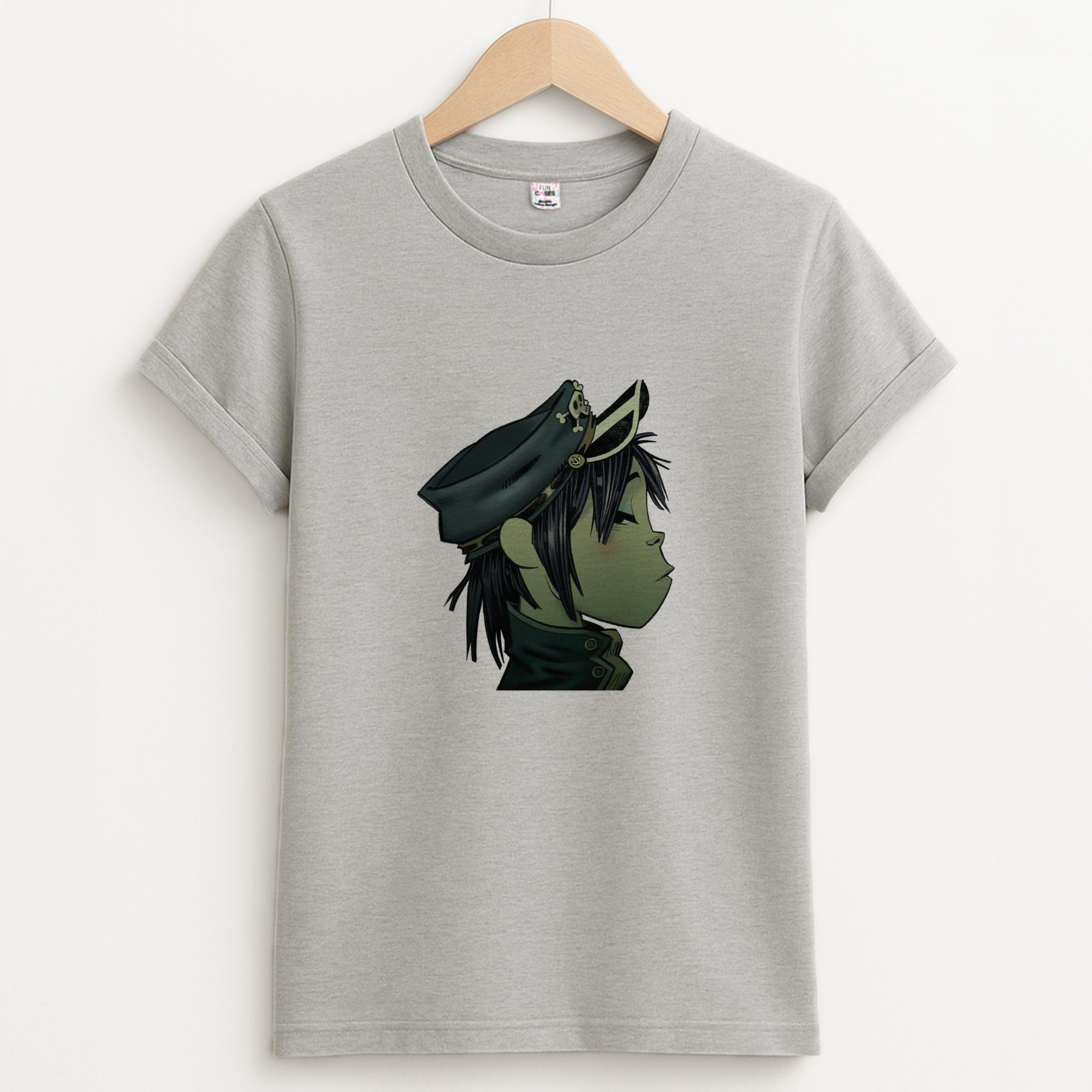 Green 2d Unisex Grey T-Shirt