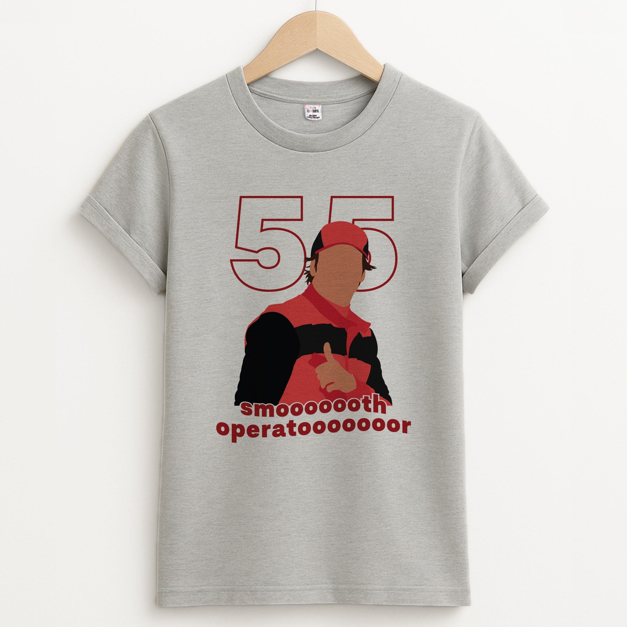Smooth Operator Unisex Grey T-Shirt