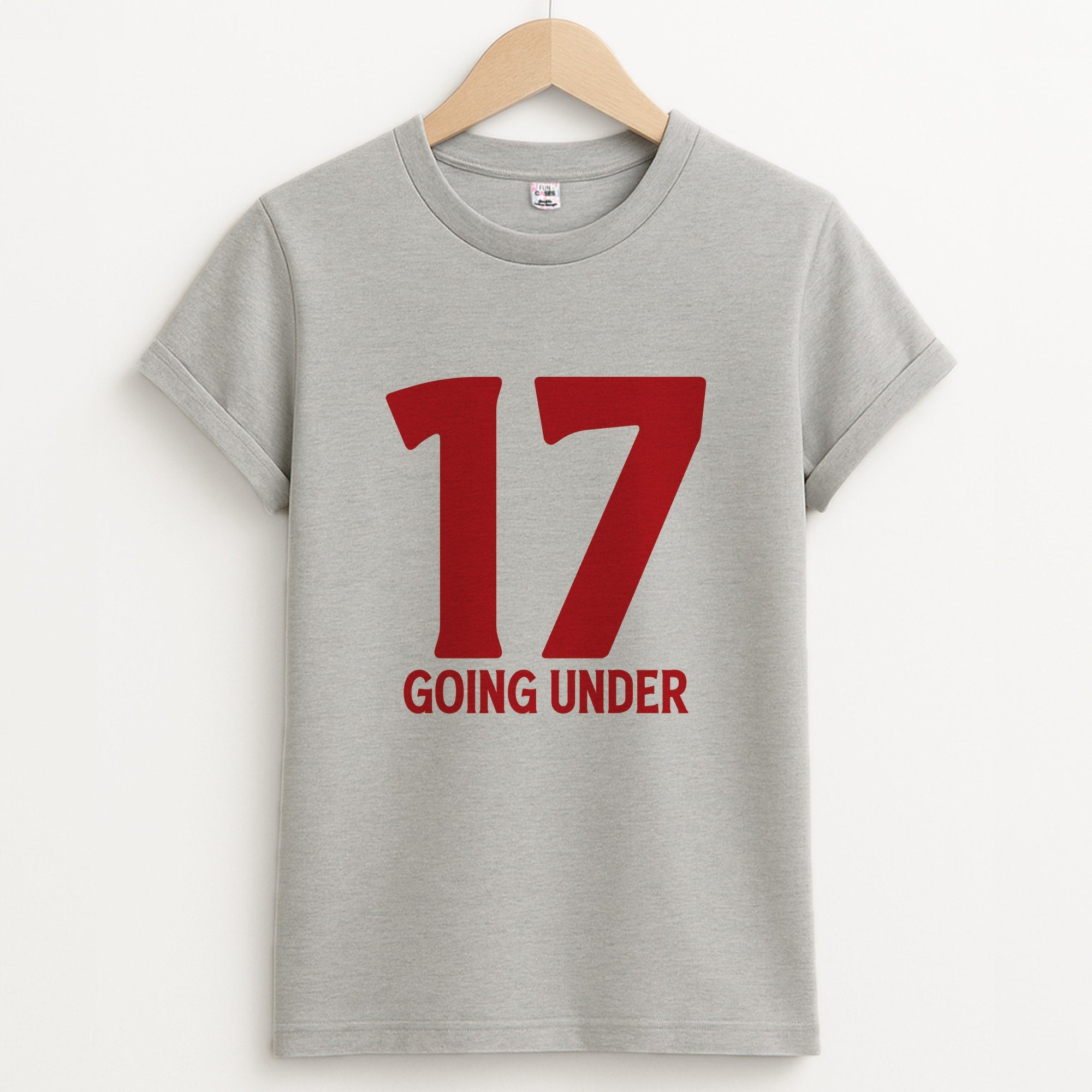Seventeen Going Under - Fender Unisex Grey T-Shirt