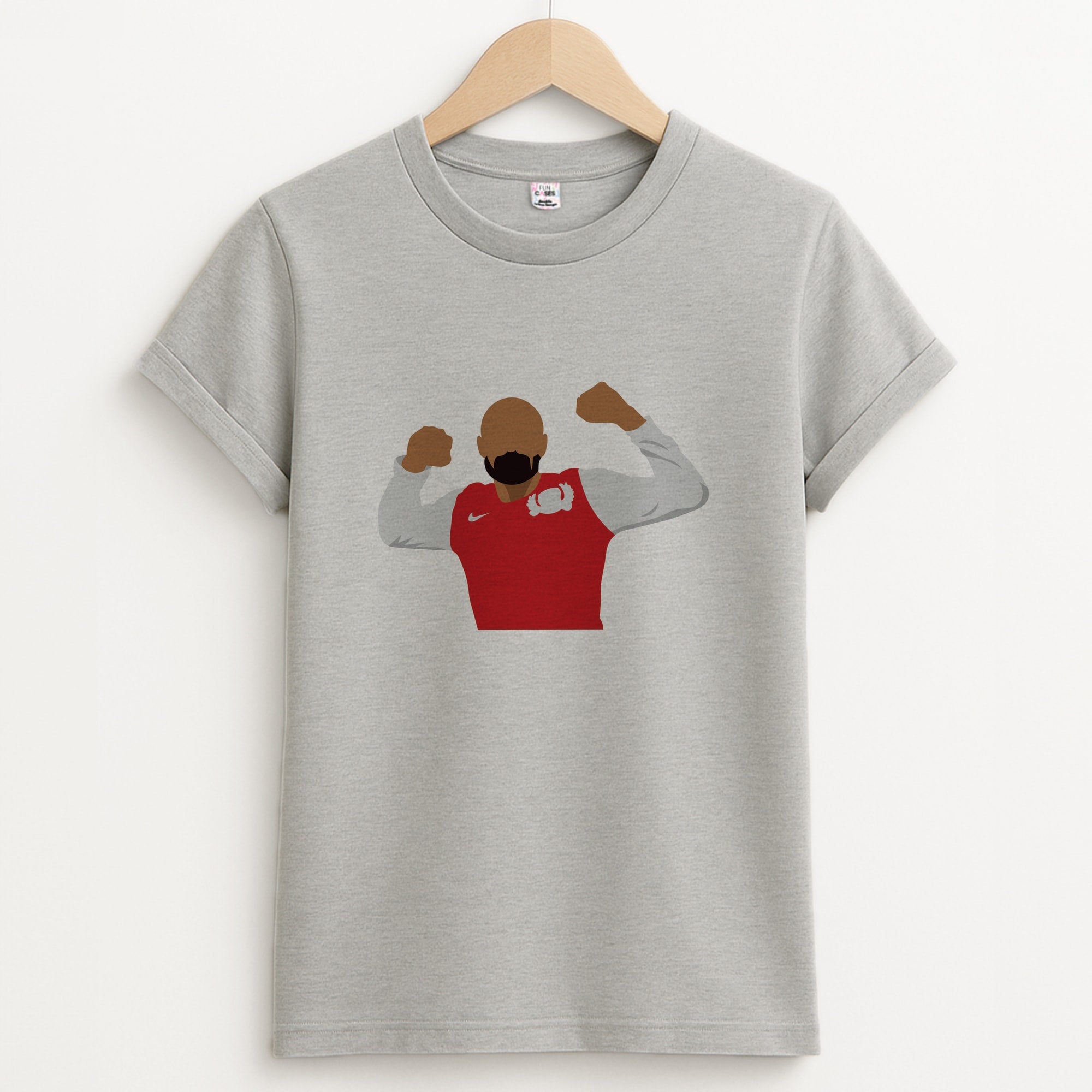 Henry - Football Unisex Grey T-Shirt
