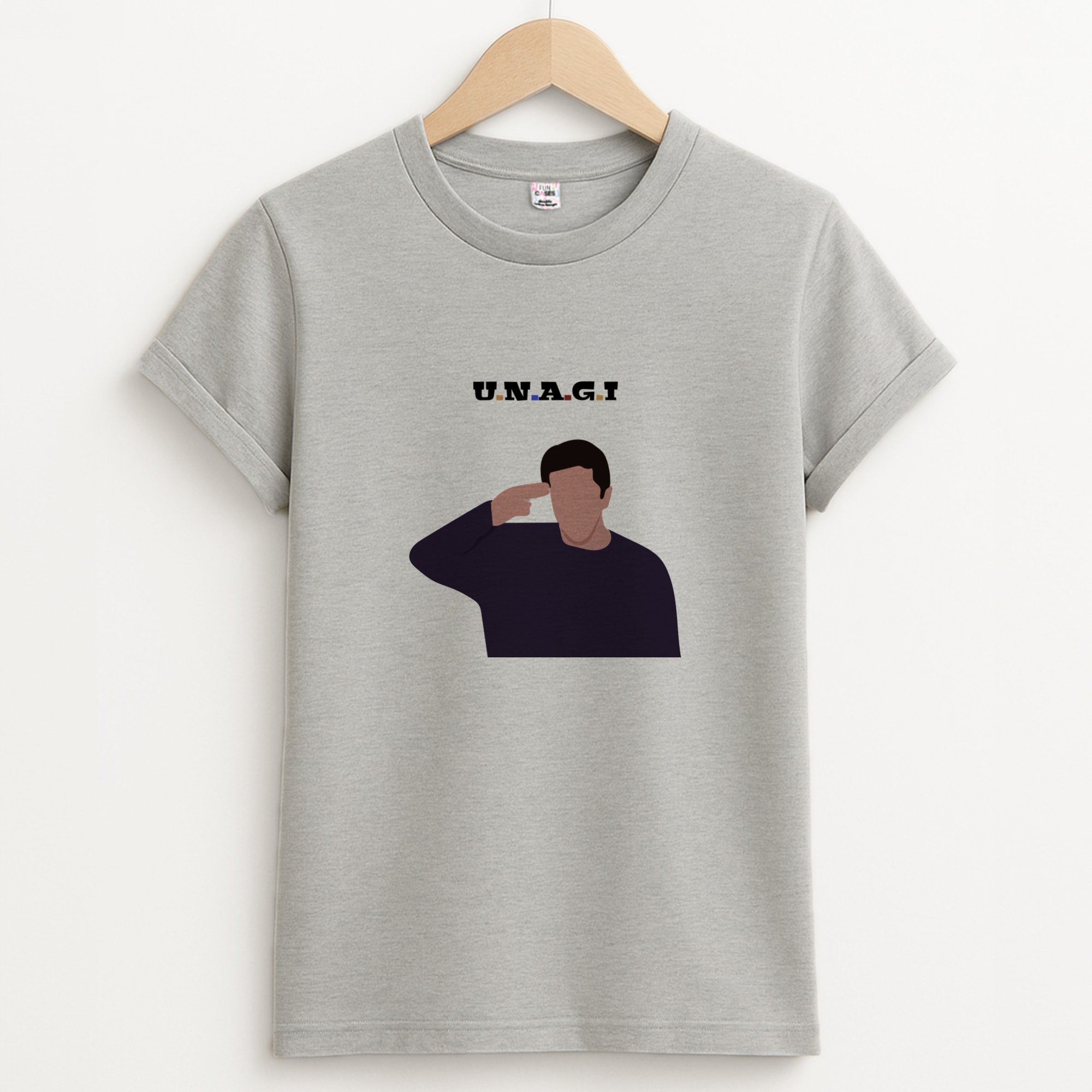Unagi Unisex Grey T-Shirt