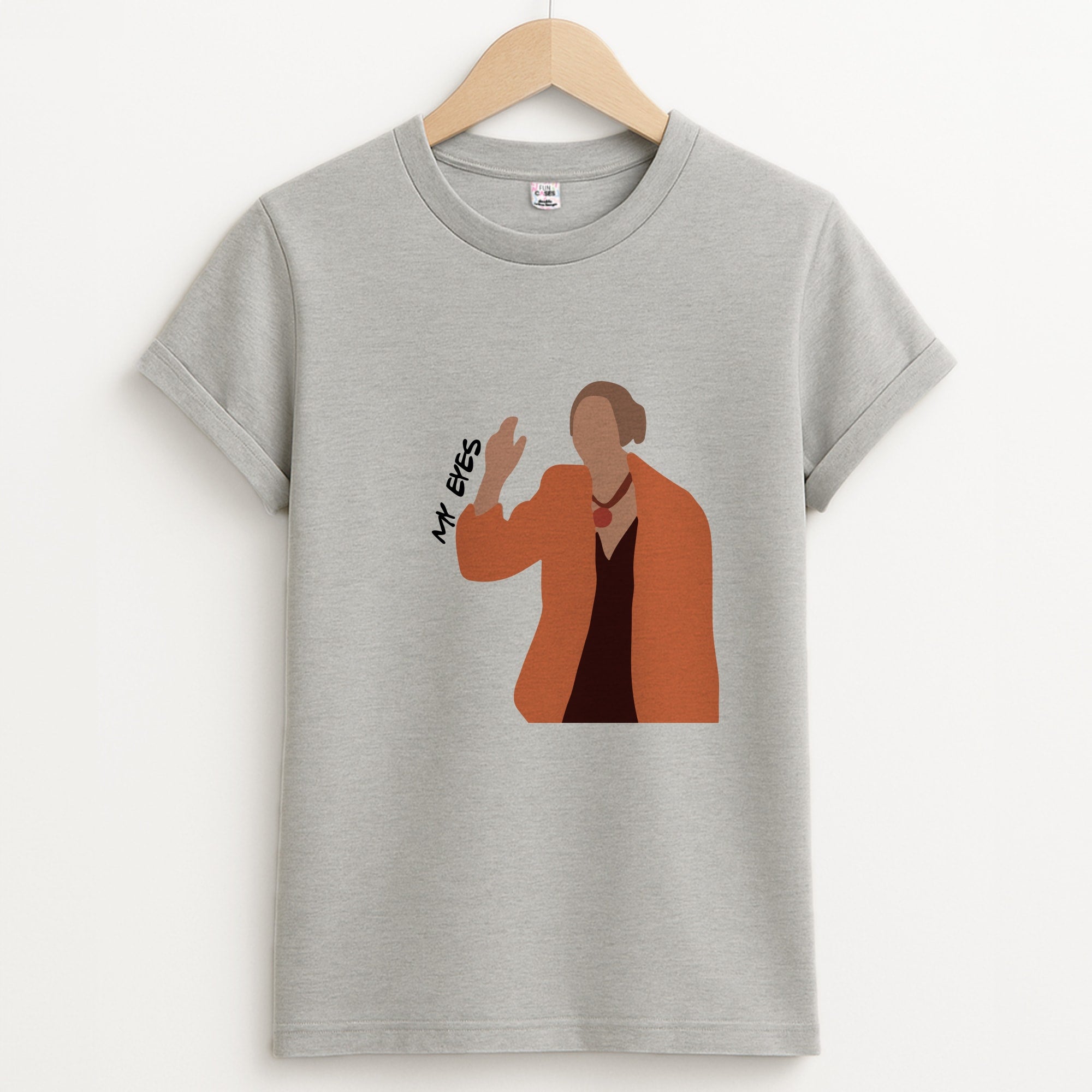 My Eyes Unisex Grey T-Shirt