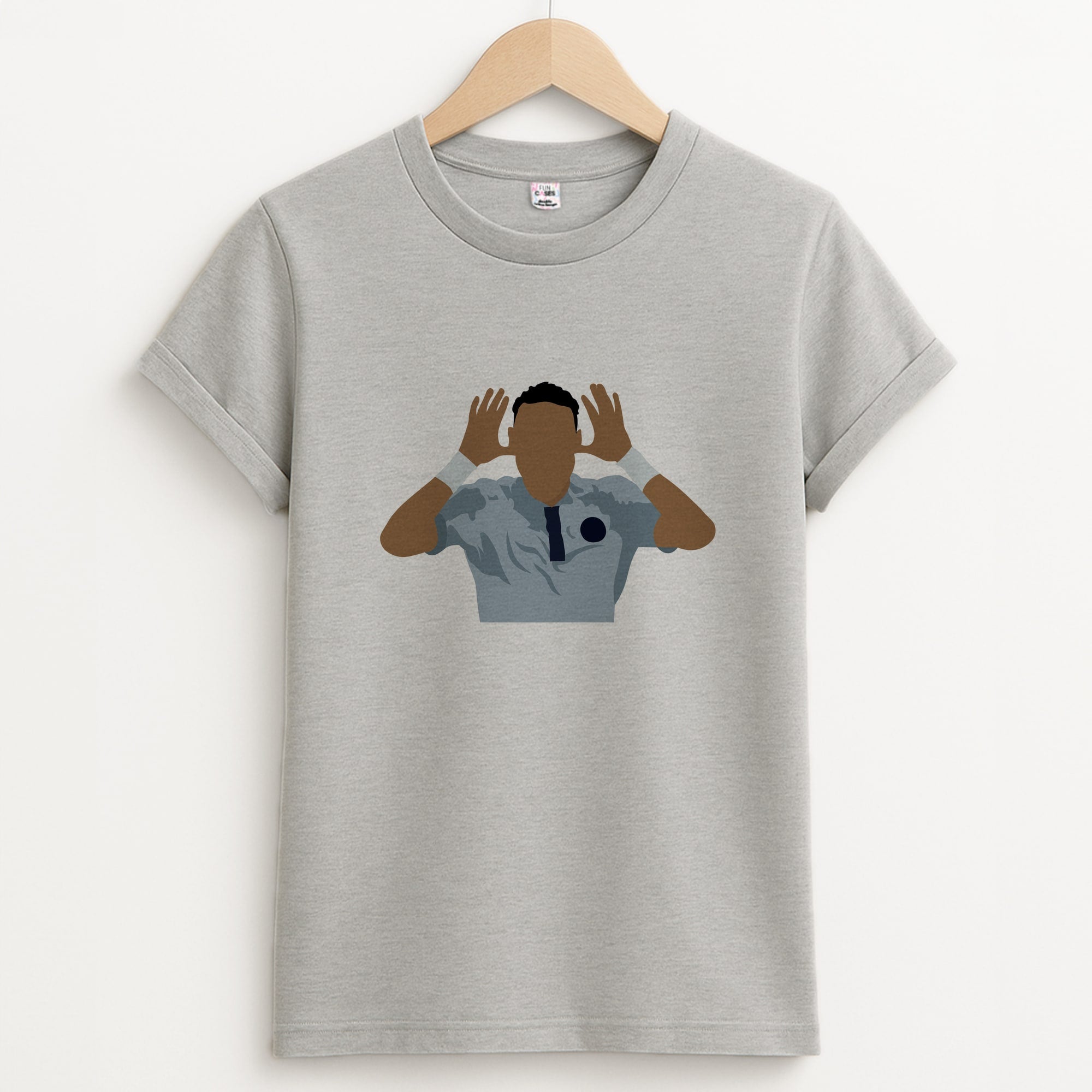 Neymar - Football Unisex Grey T-Shirt