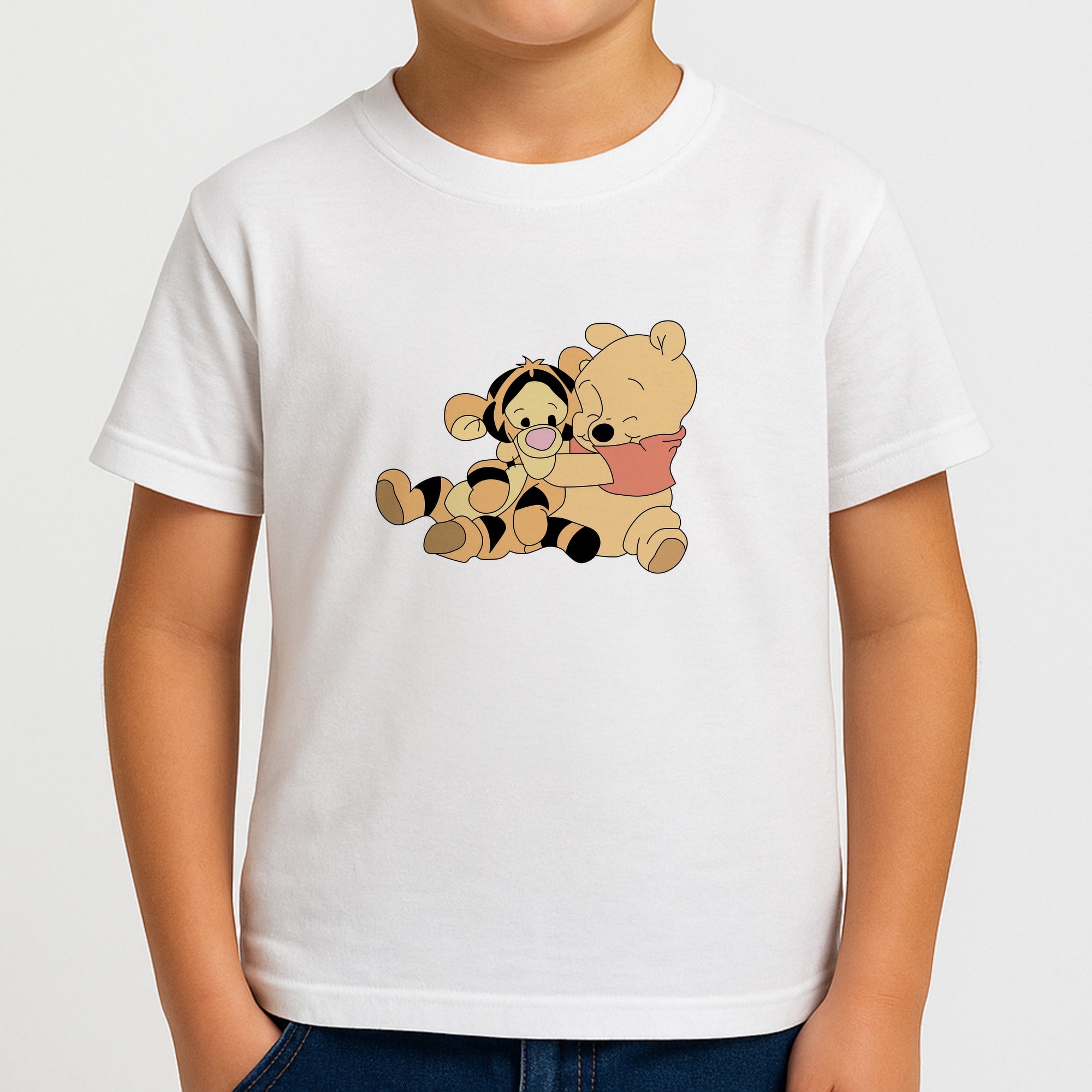 A Hug Said Pooh - Winnie Boys T-Shirt