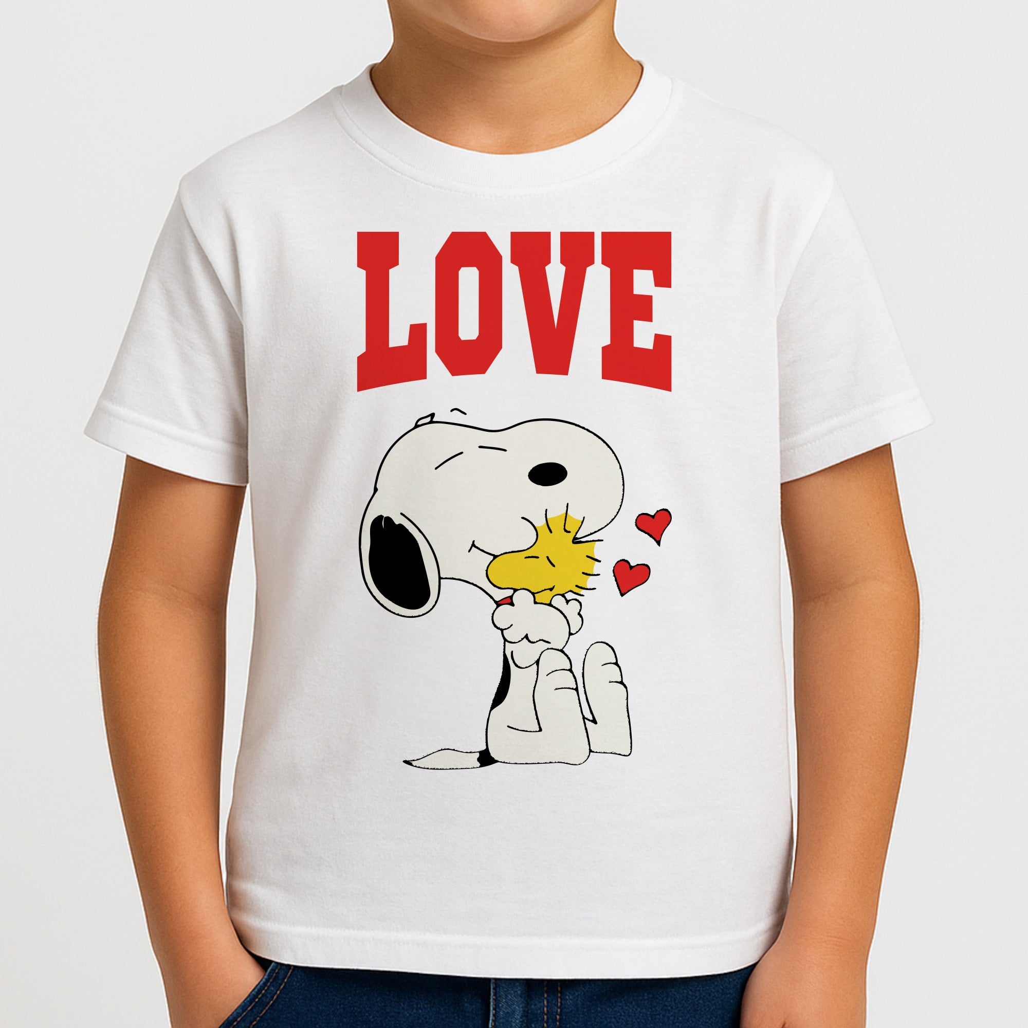 Love Cartoon Beagle Boys T-Shirt