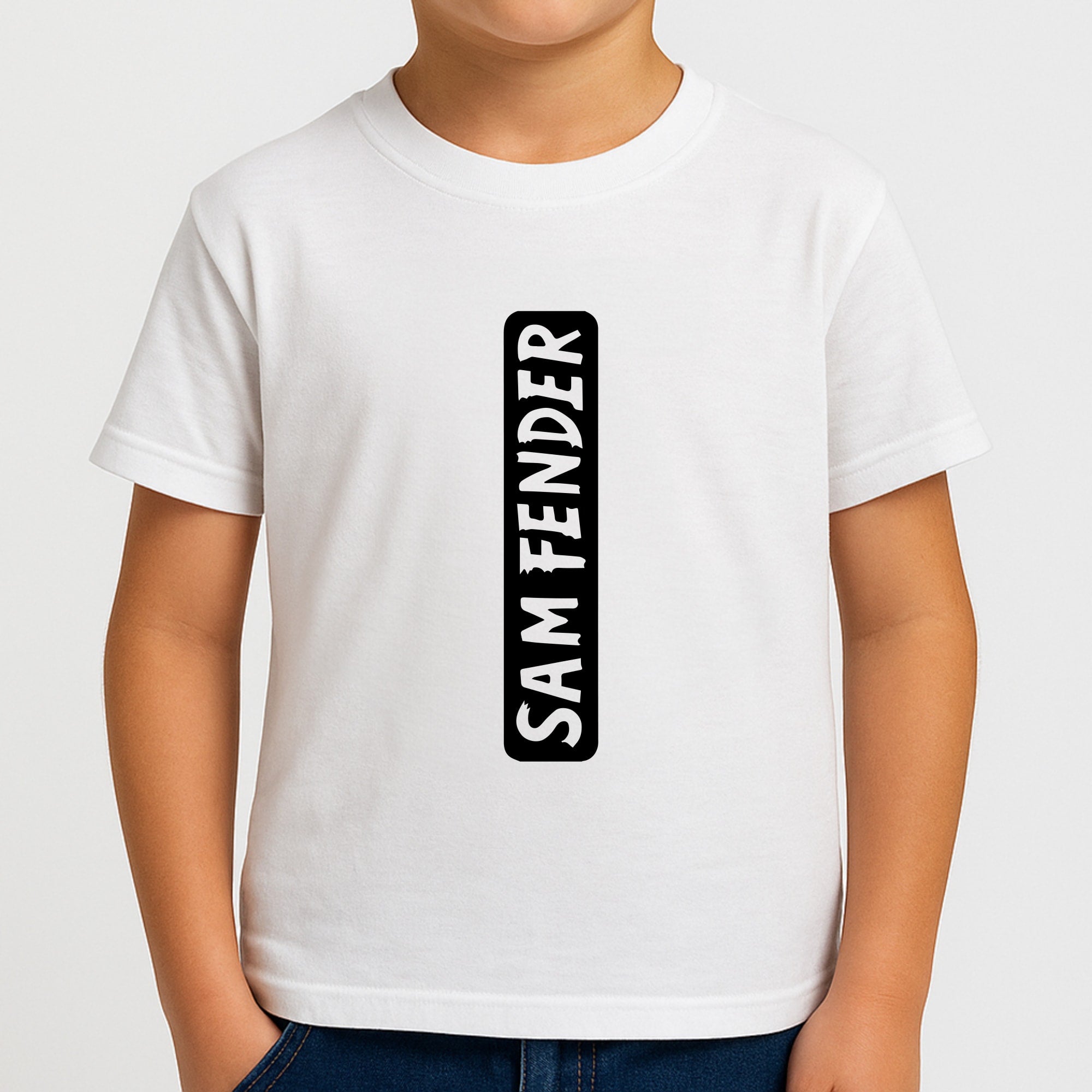 Fender Vertical Boys T-Shirt