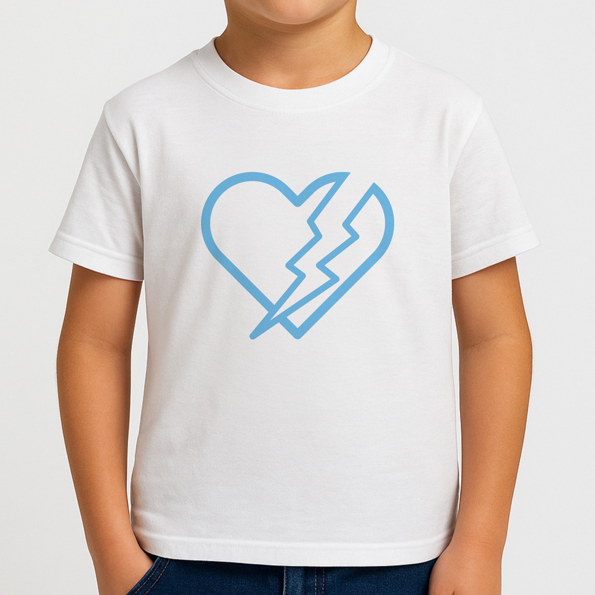 Lightning Heart Boys T-Shirt