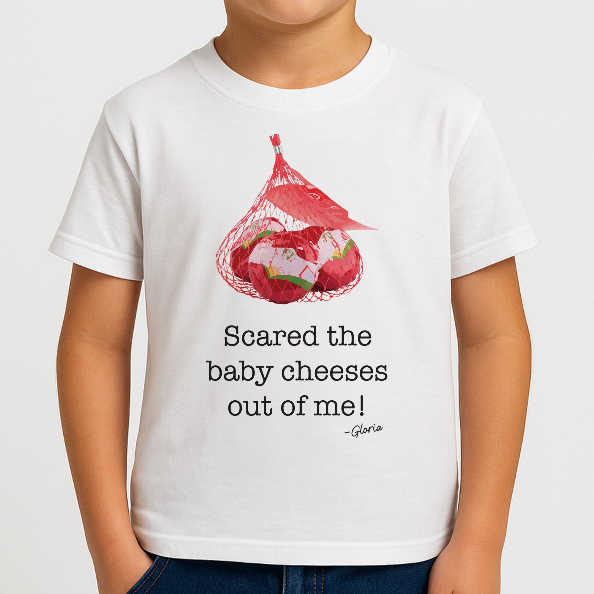 Scared The Baby Cheeses Out Of Me Boys T-Shirt