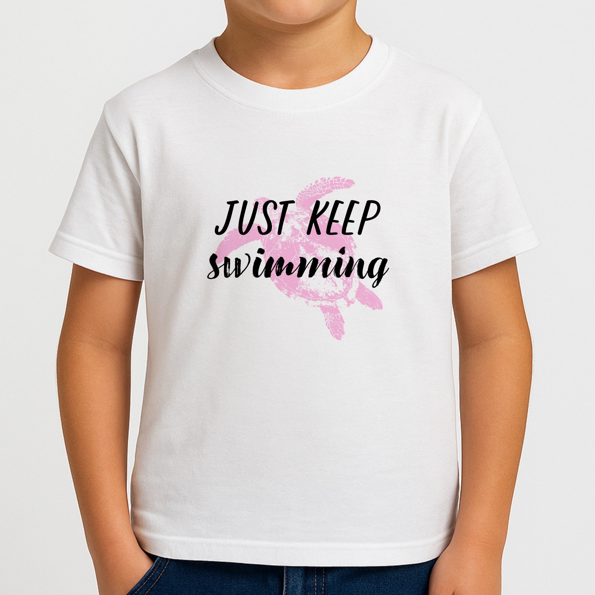 Just Keep Swimming - Summer Boys T-Shirt