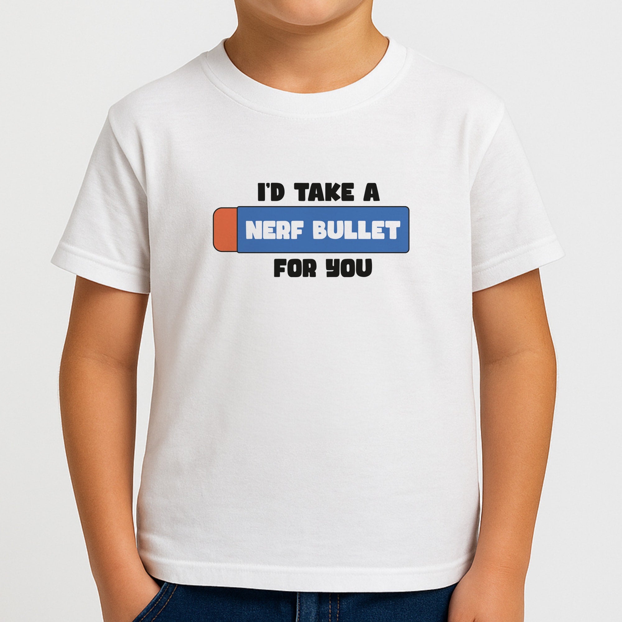 I'd Take A Nerf Bullet For You - Funny Quotes Boys T-Shirt
