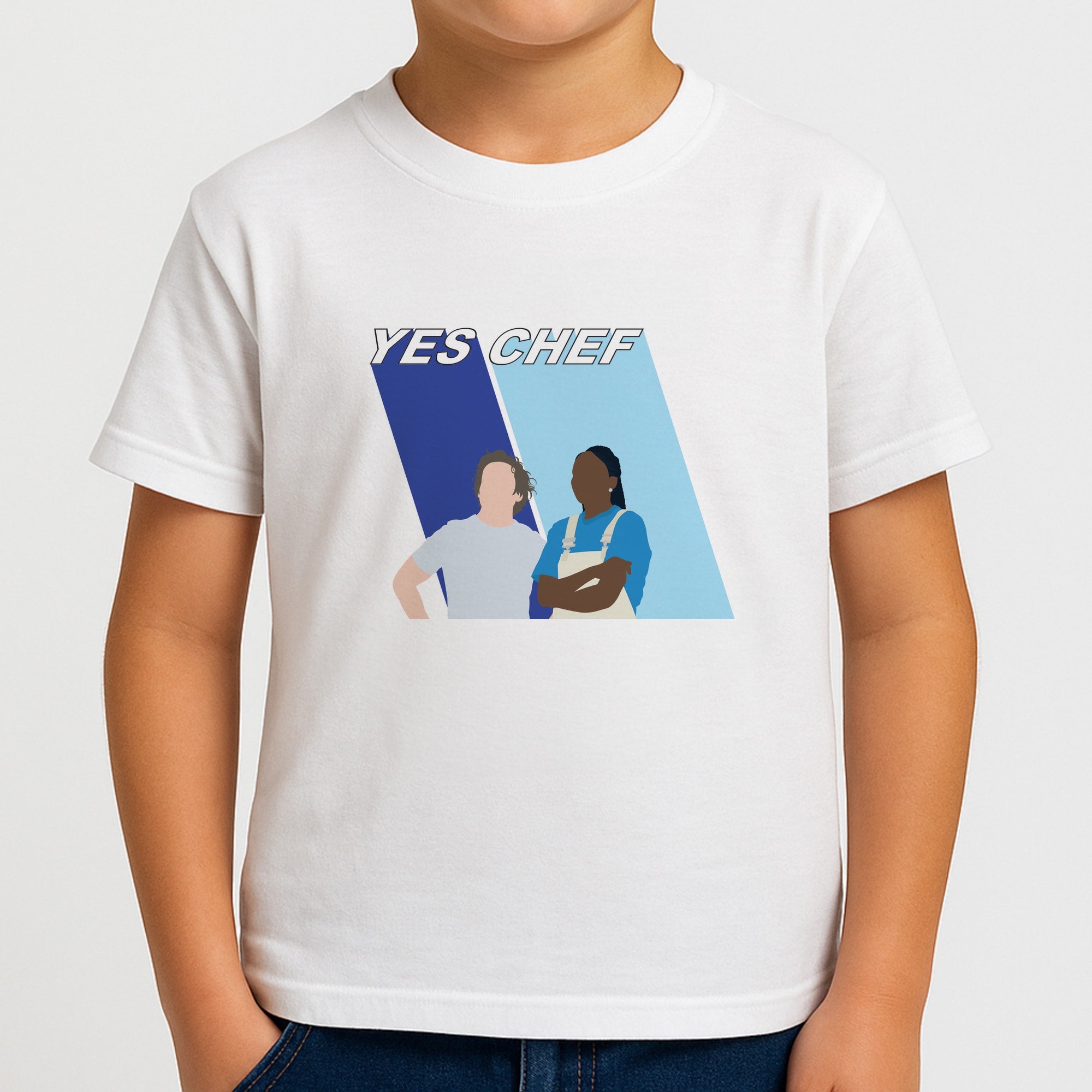 Yes Chef Blue Boys T-Shirt