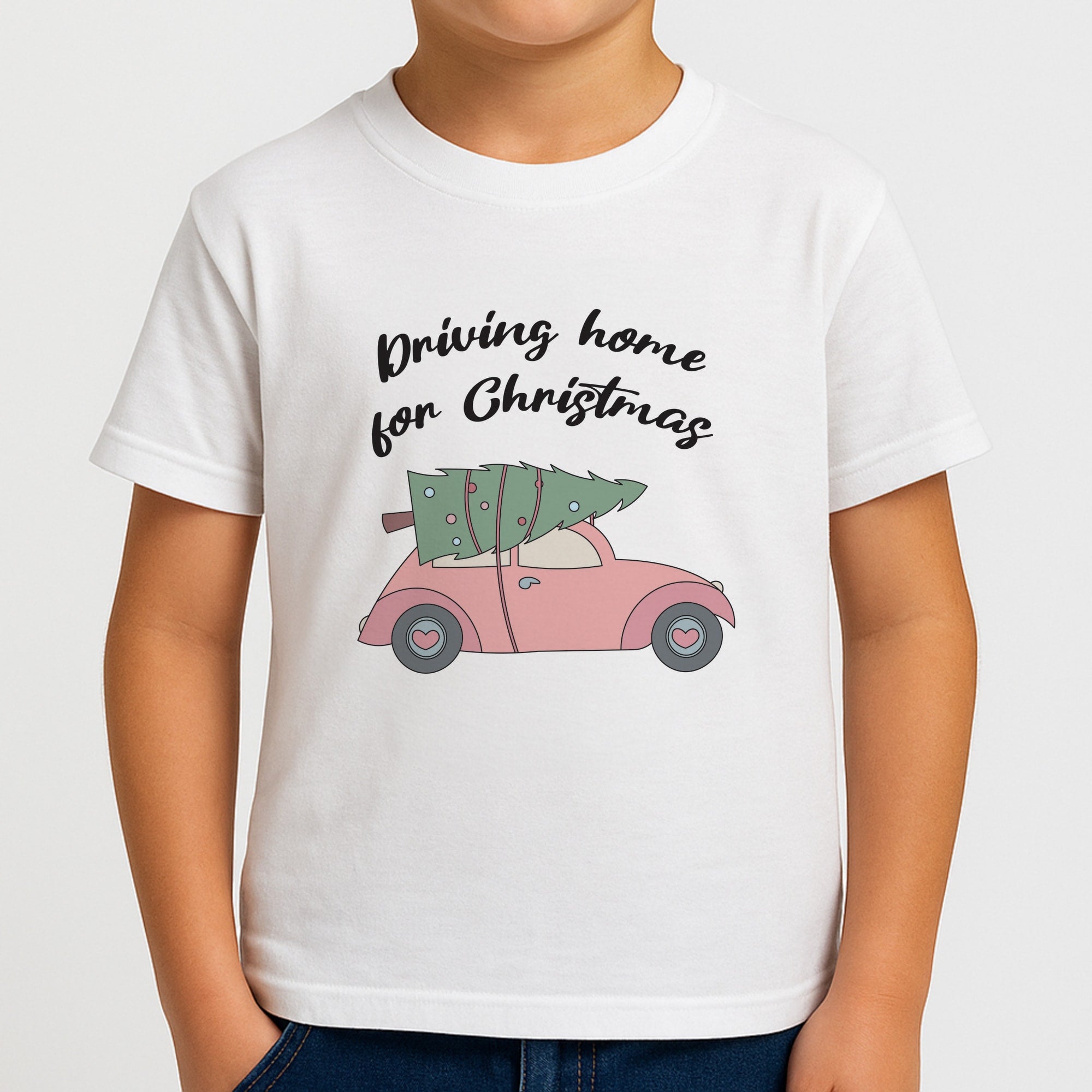 Driving Home For Christmas - Christmas Songs Kids T-Shirt