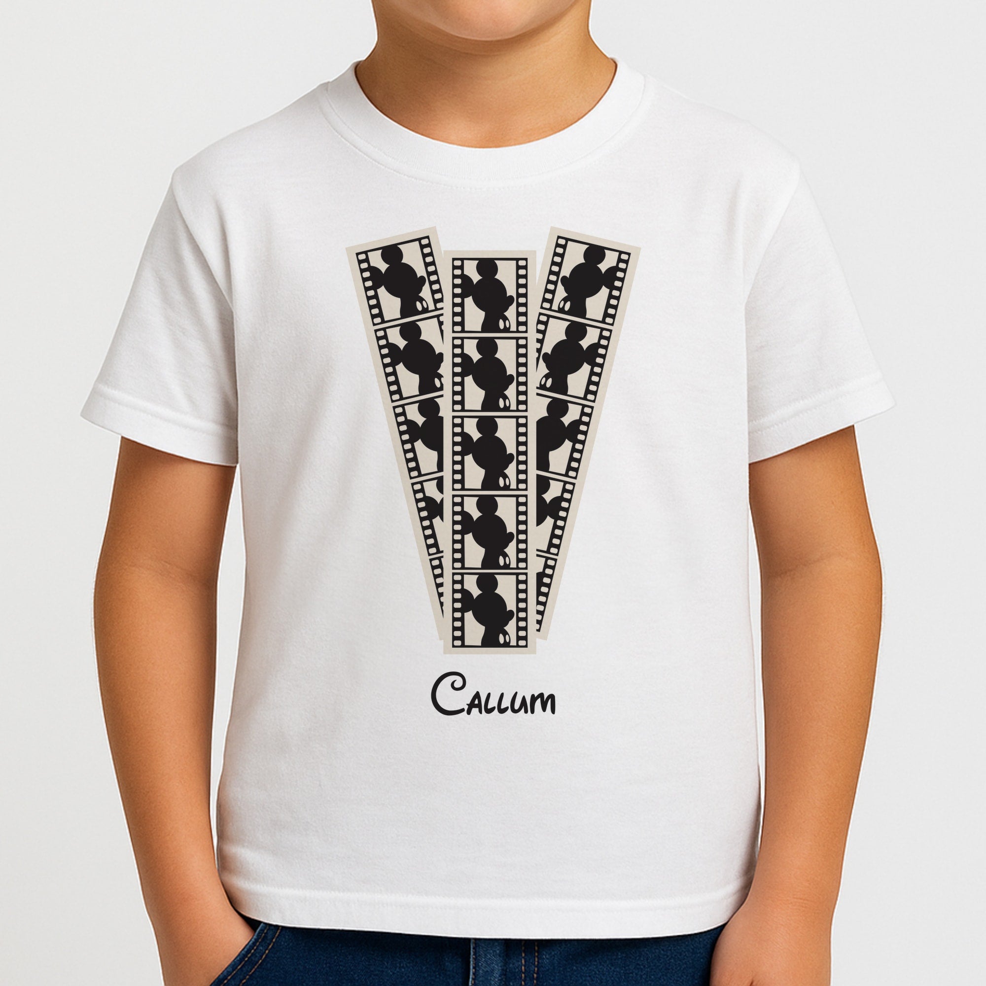 Micky Mouse - Personalised Fairytale Boys T-Shirt