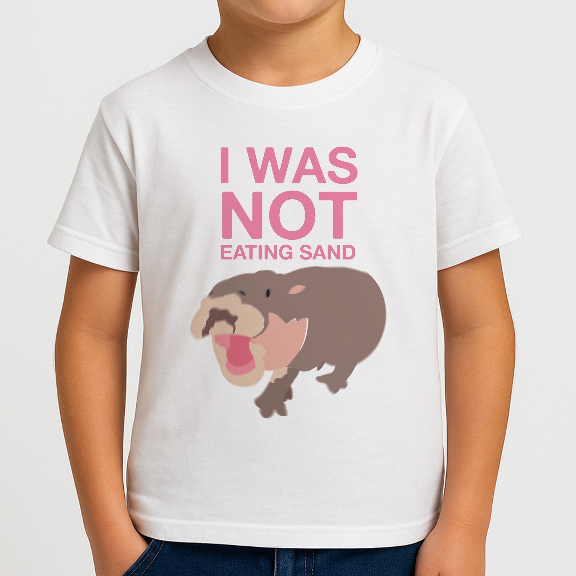 I Was Not Eating Sand Boys T-Shirt