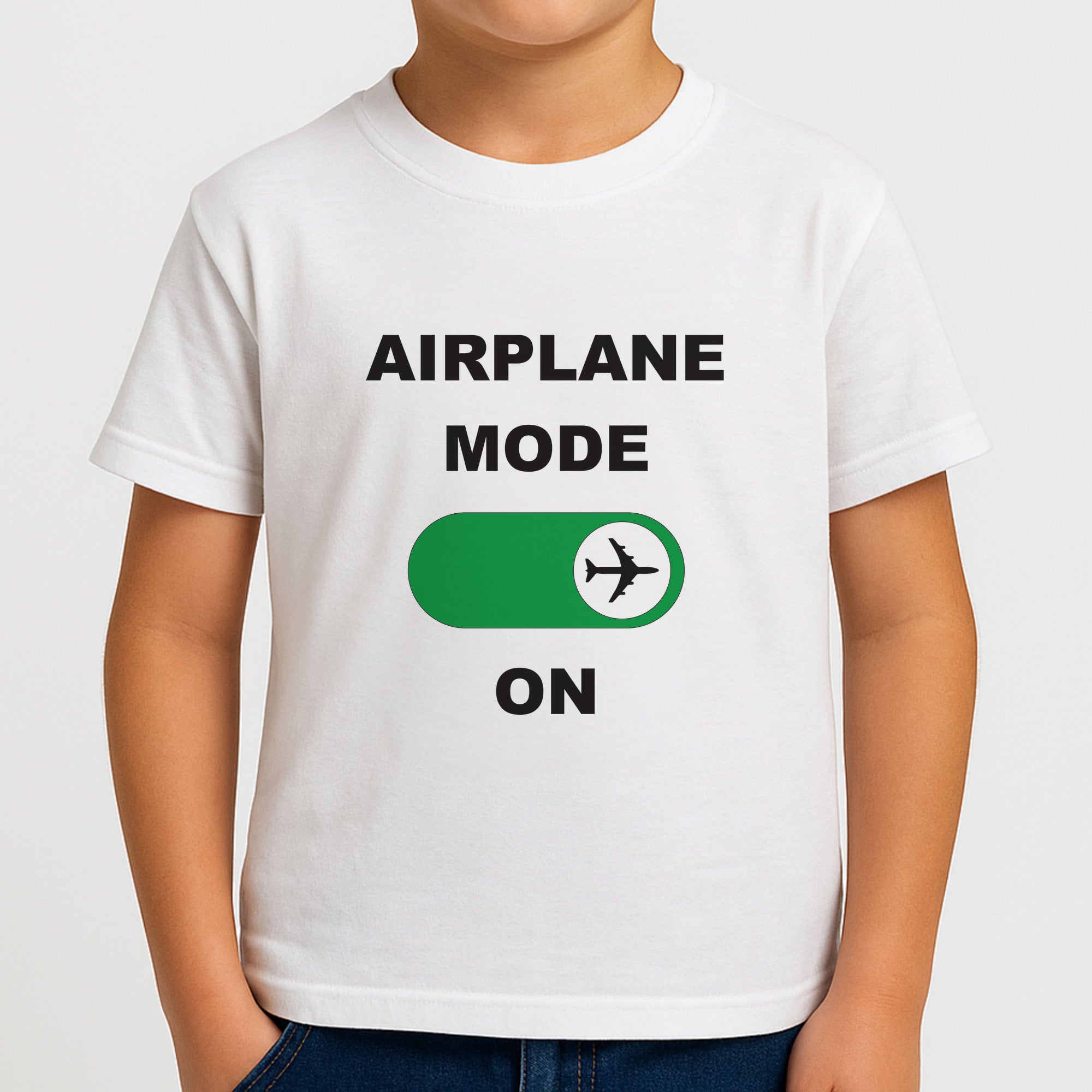 Airplane Mode On - Travel Boys T-Shirt