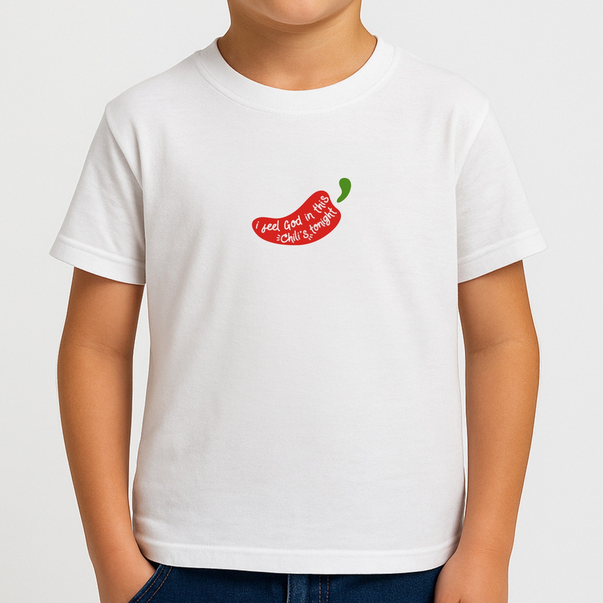 I Feel God In This Chilli's Tonight Boys T-Shirt