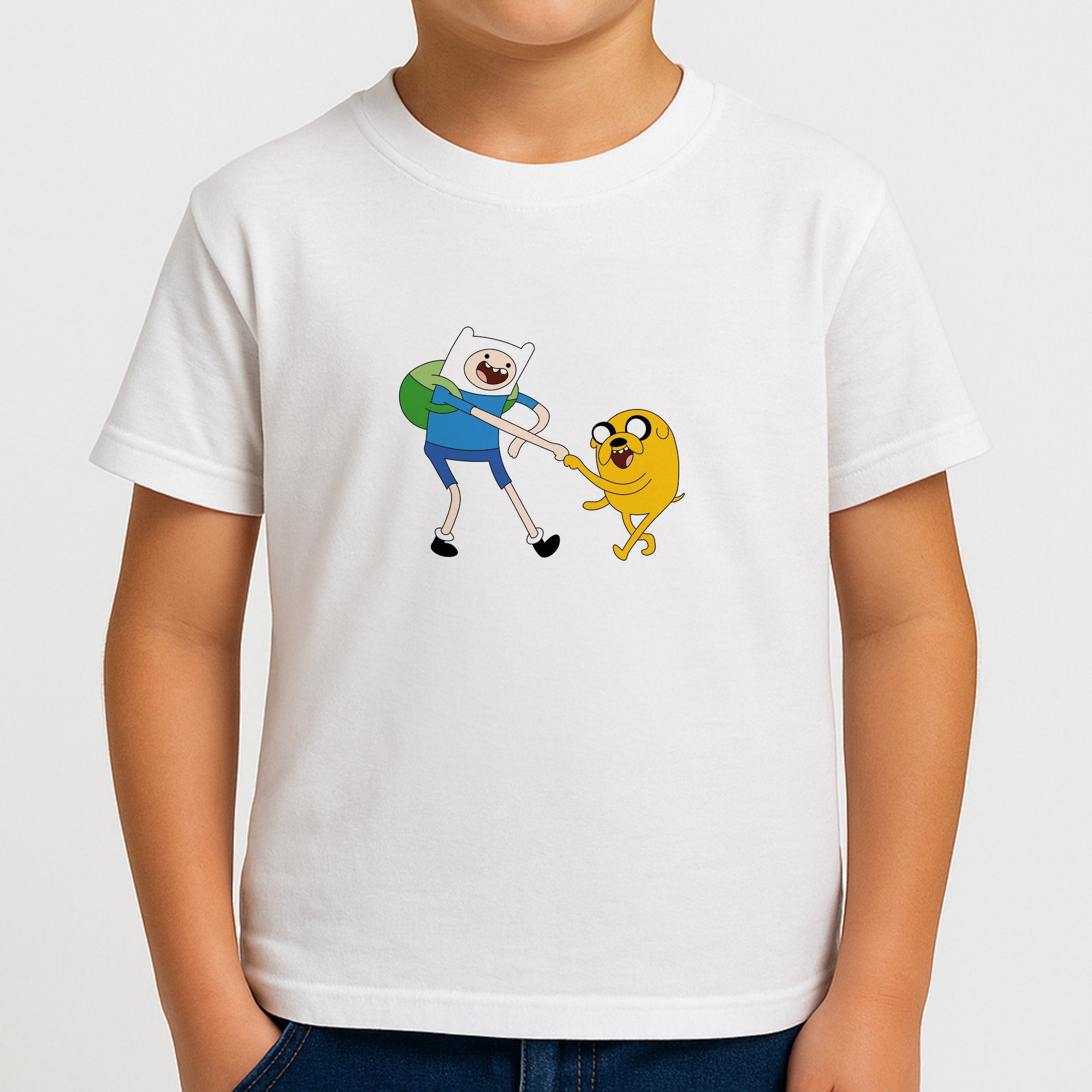 Jake The Dog And Finn The Human Boys T-Shirt