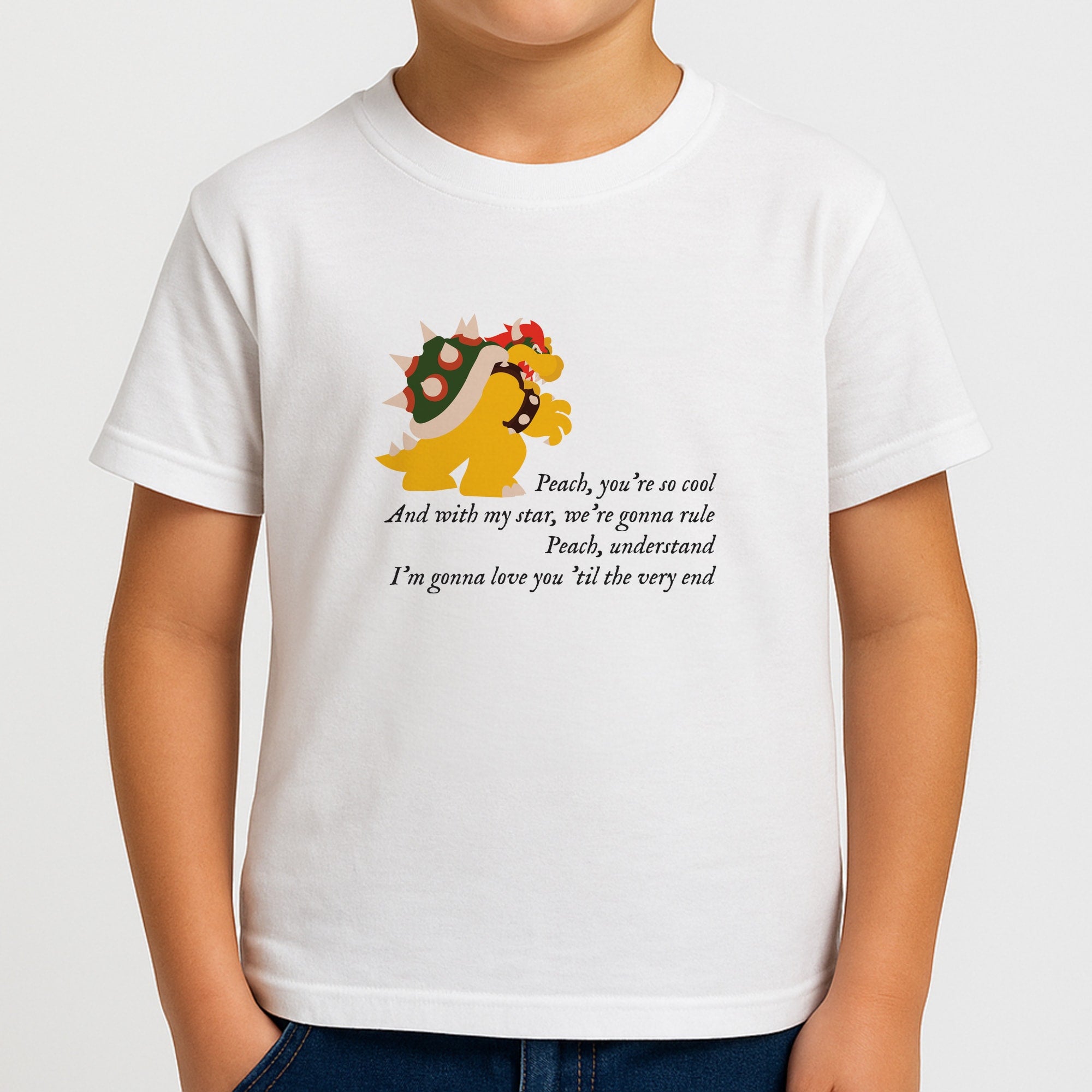 Peach, You're So Cool Boys T-Shirt