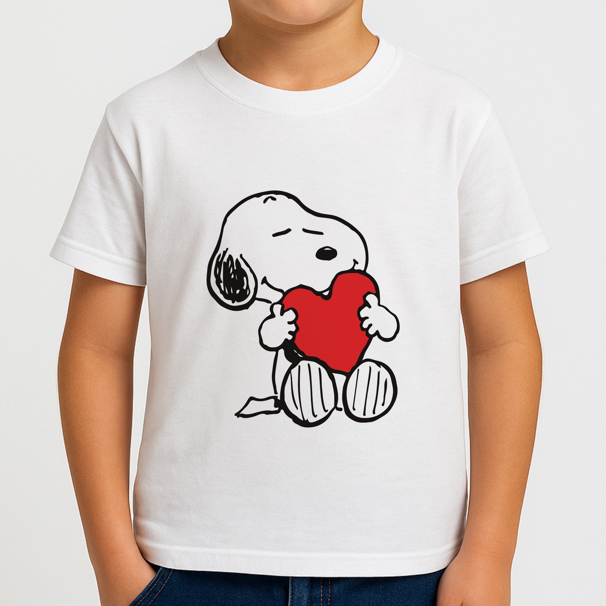 Snoopy - Valentine's Day Boys T-Shirt