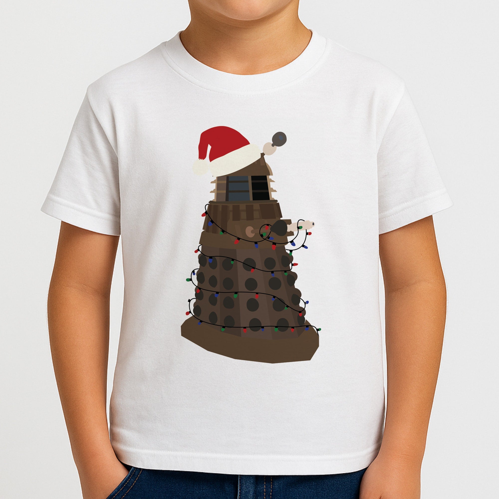 Christmas Dalek - Doctor Who Boys T-Shirt