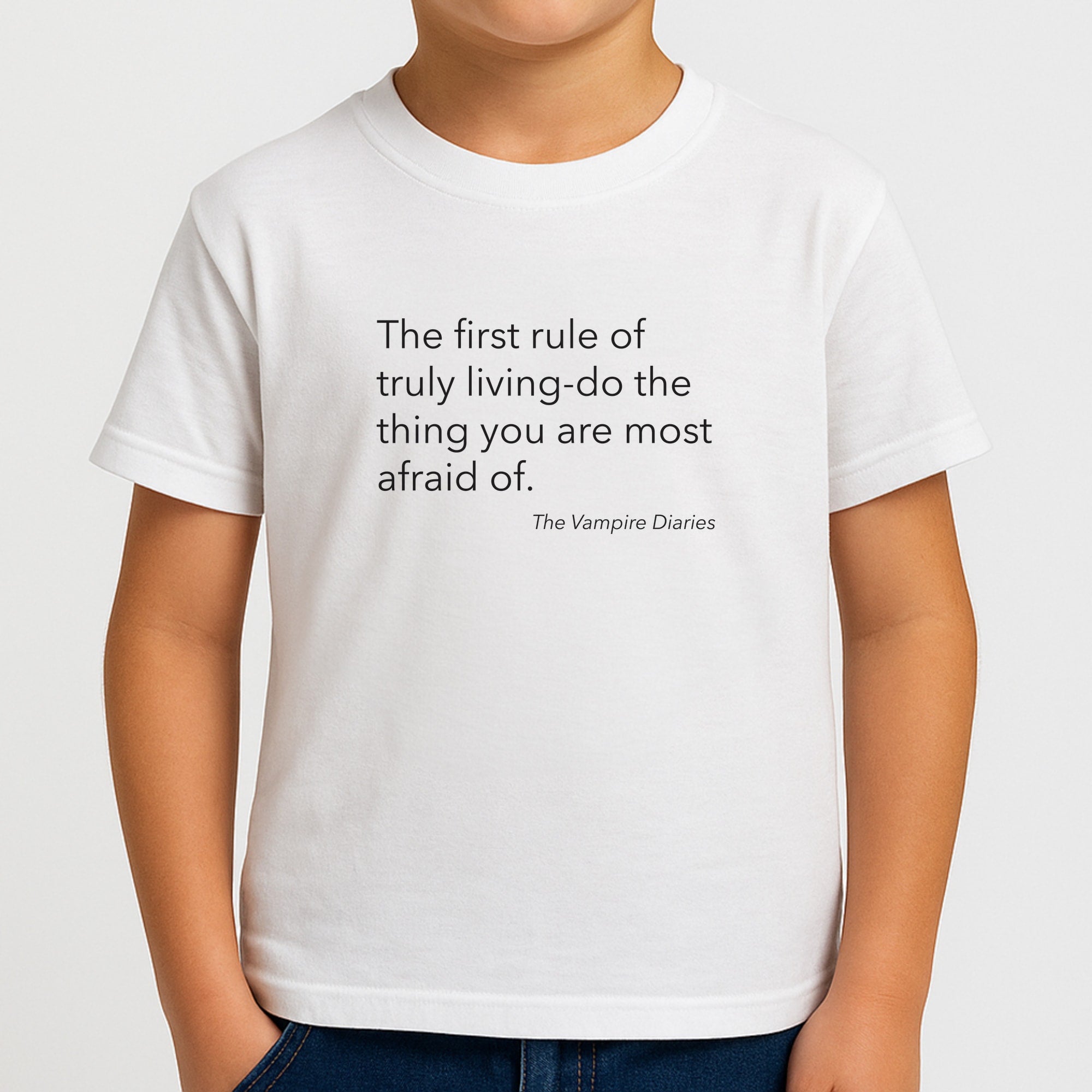 The First Rule Of Truly Living - VD Boys T-Shirt