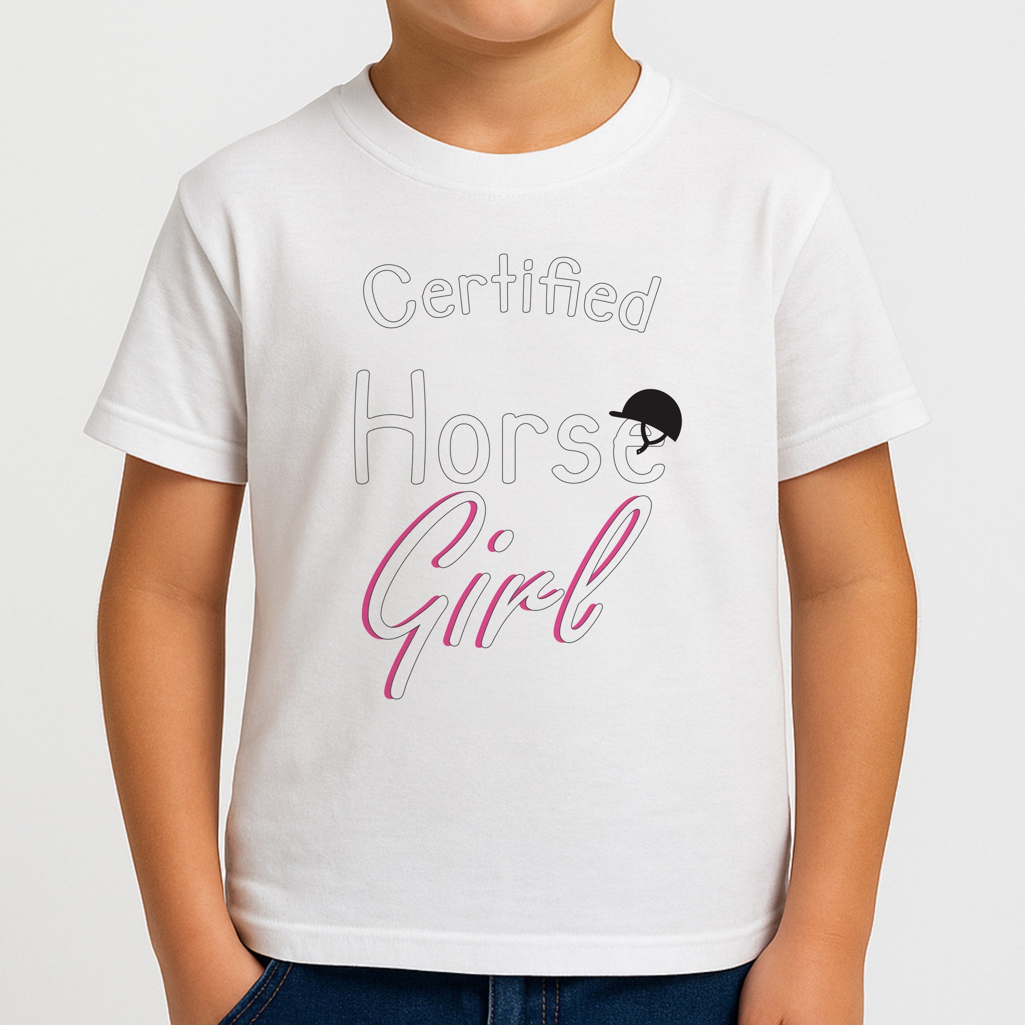 Certified Horse Girl - Horses Boys T-Shirt