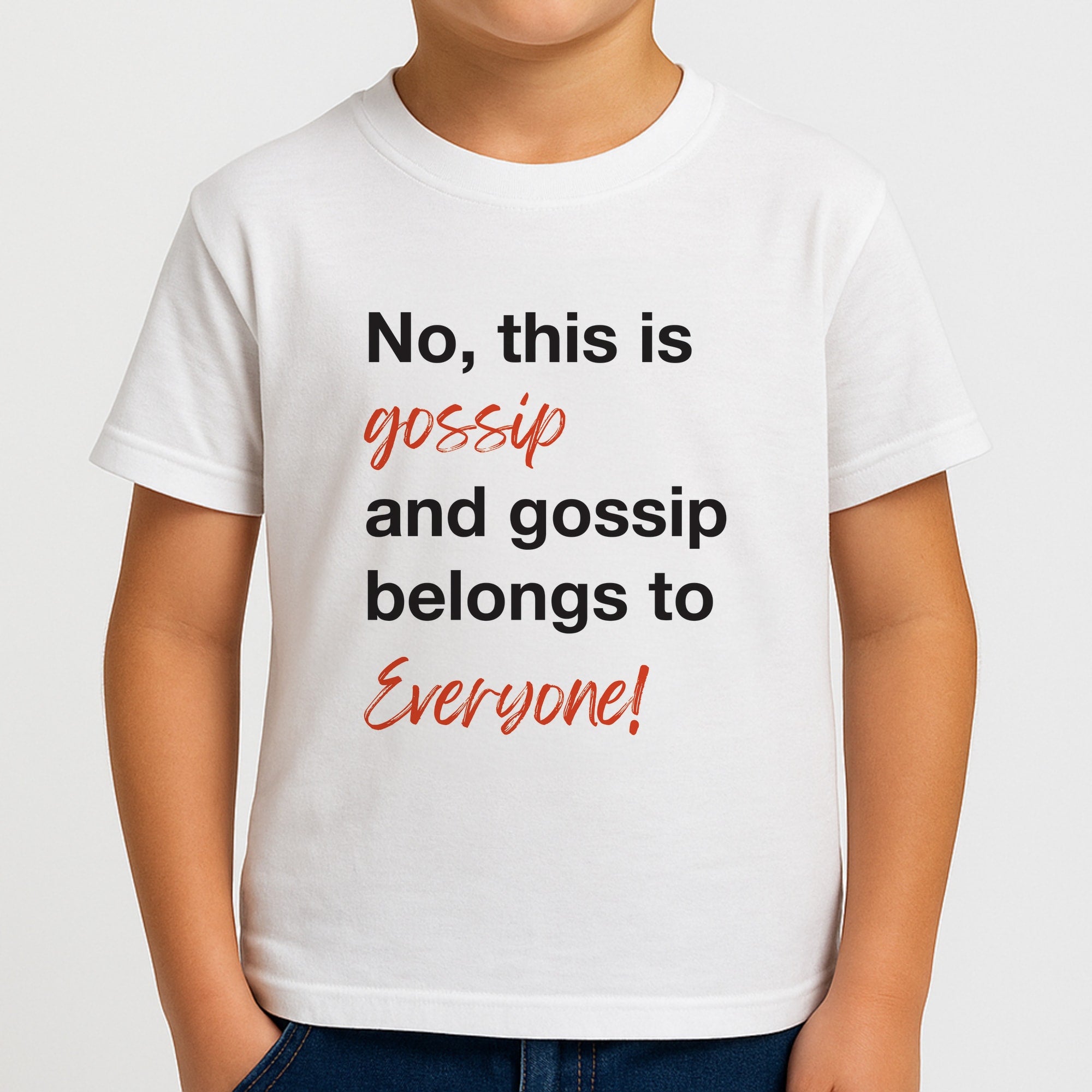 Gossip Belongs To Everyone Boys T-Shirt