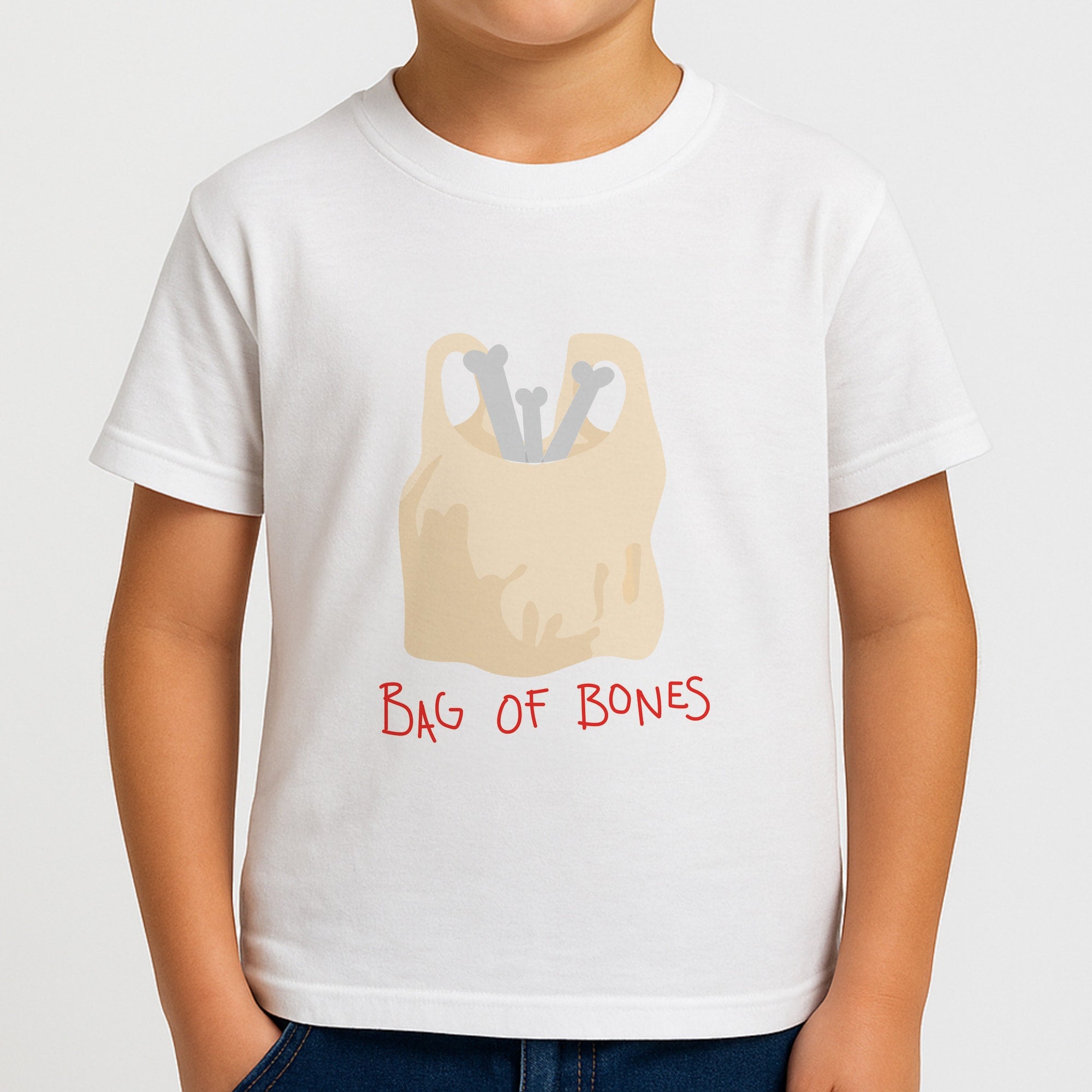 Bag Of Bones - Halloween Boys T-Shirt