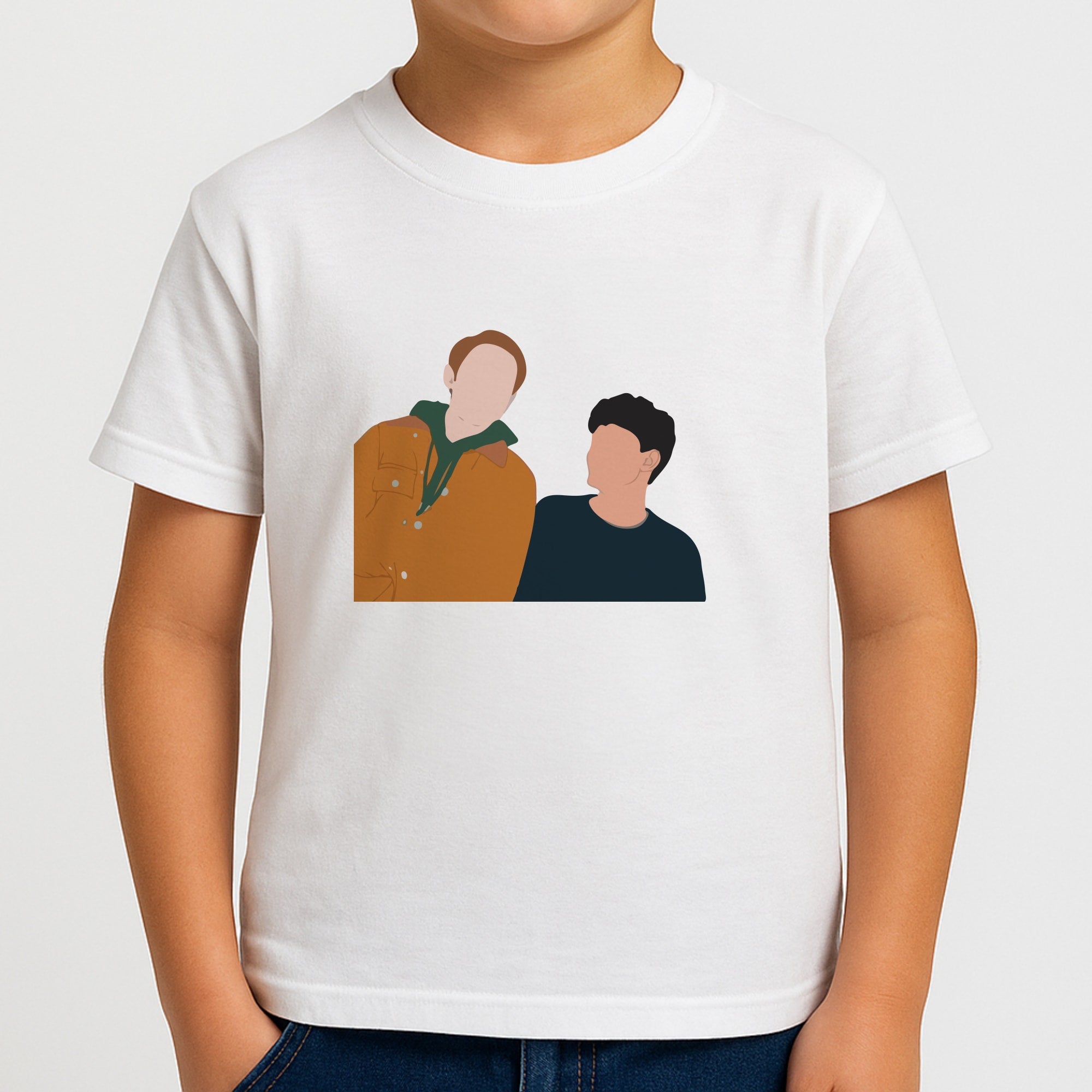 Nick And Charlie - Heart TV Boys T-Shirt