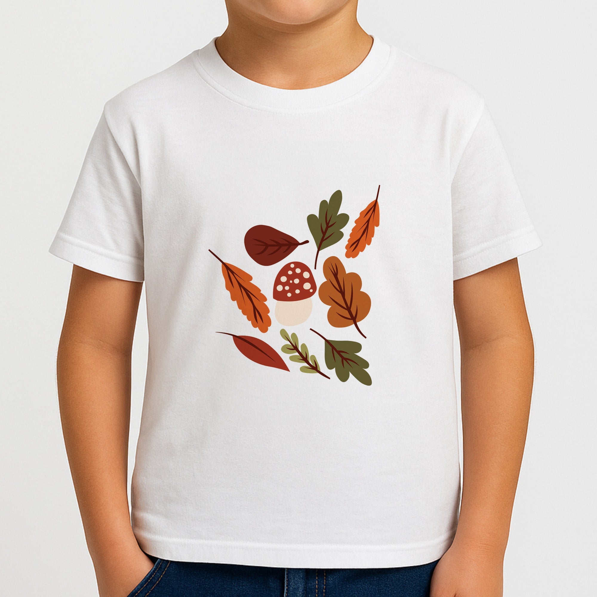 Autumn Pattern Boys T-Shirt