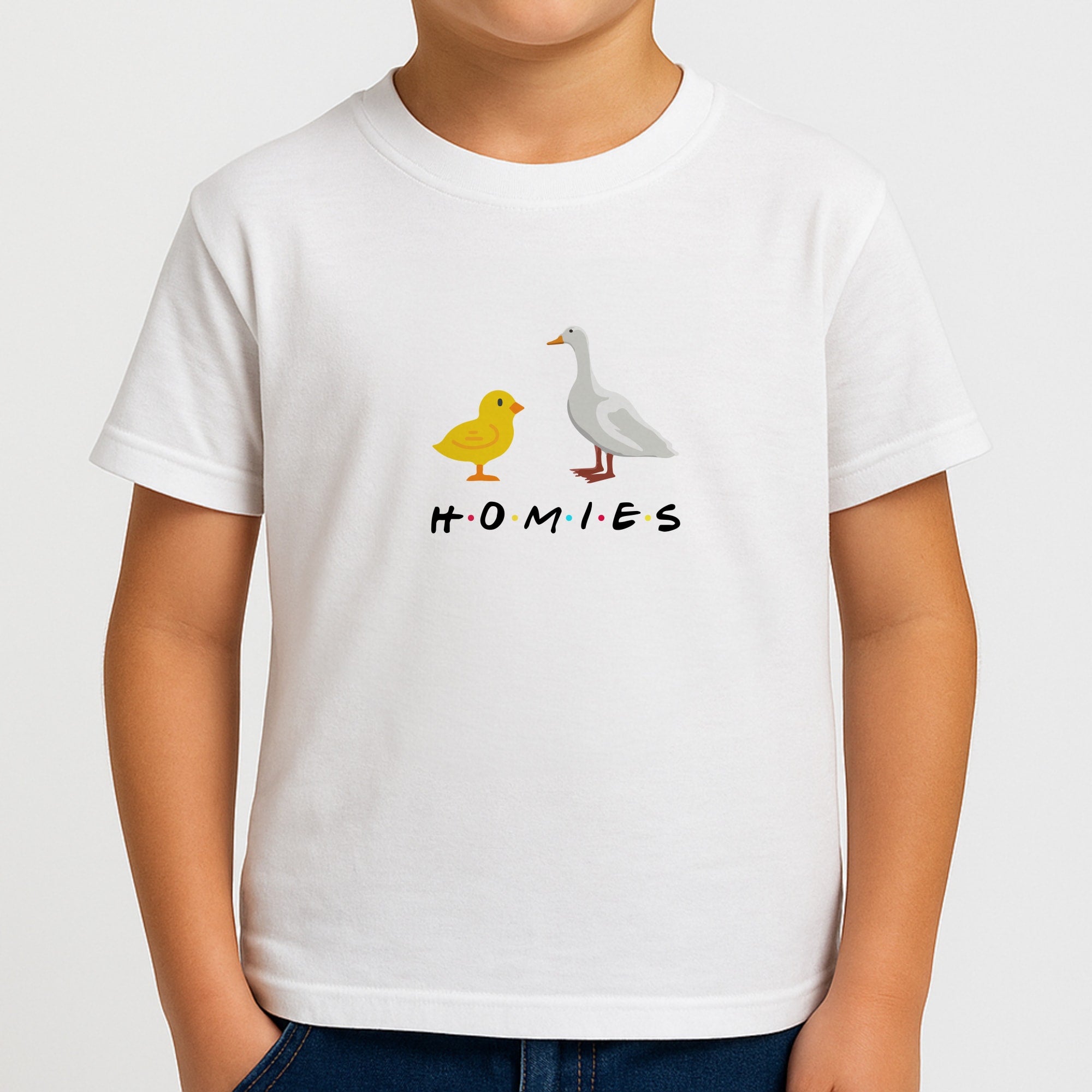 Homies Chick And Duck Boys T-Shirt