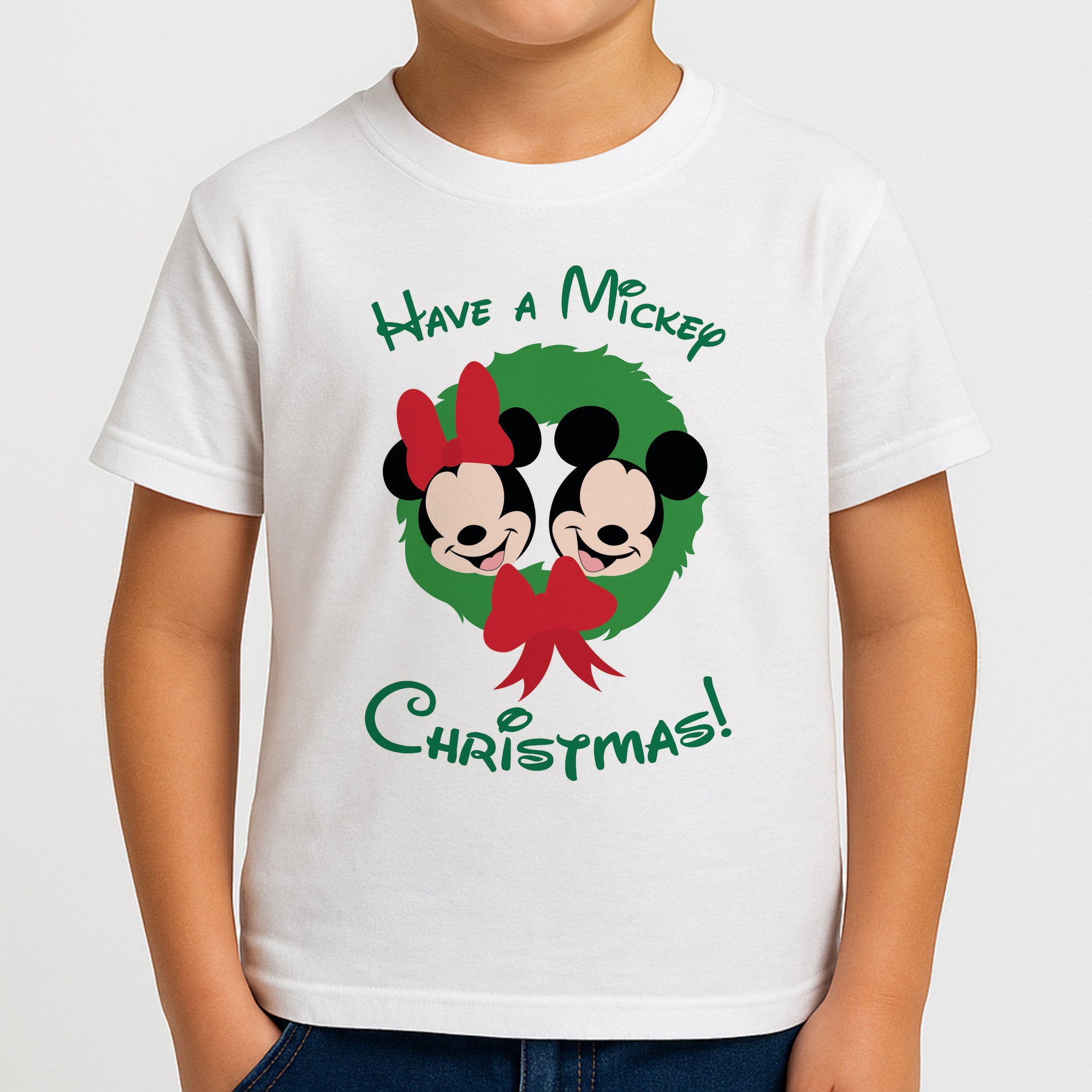 Have A Mickey Christmas Boys T-Shirt