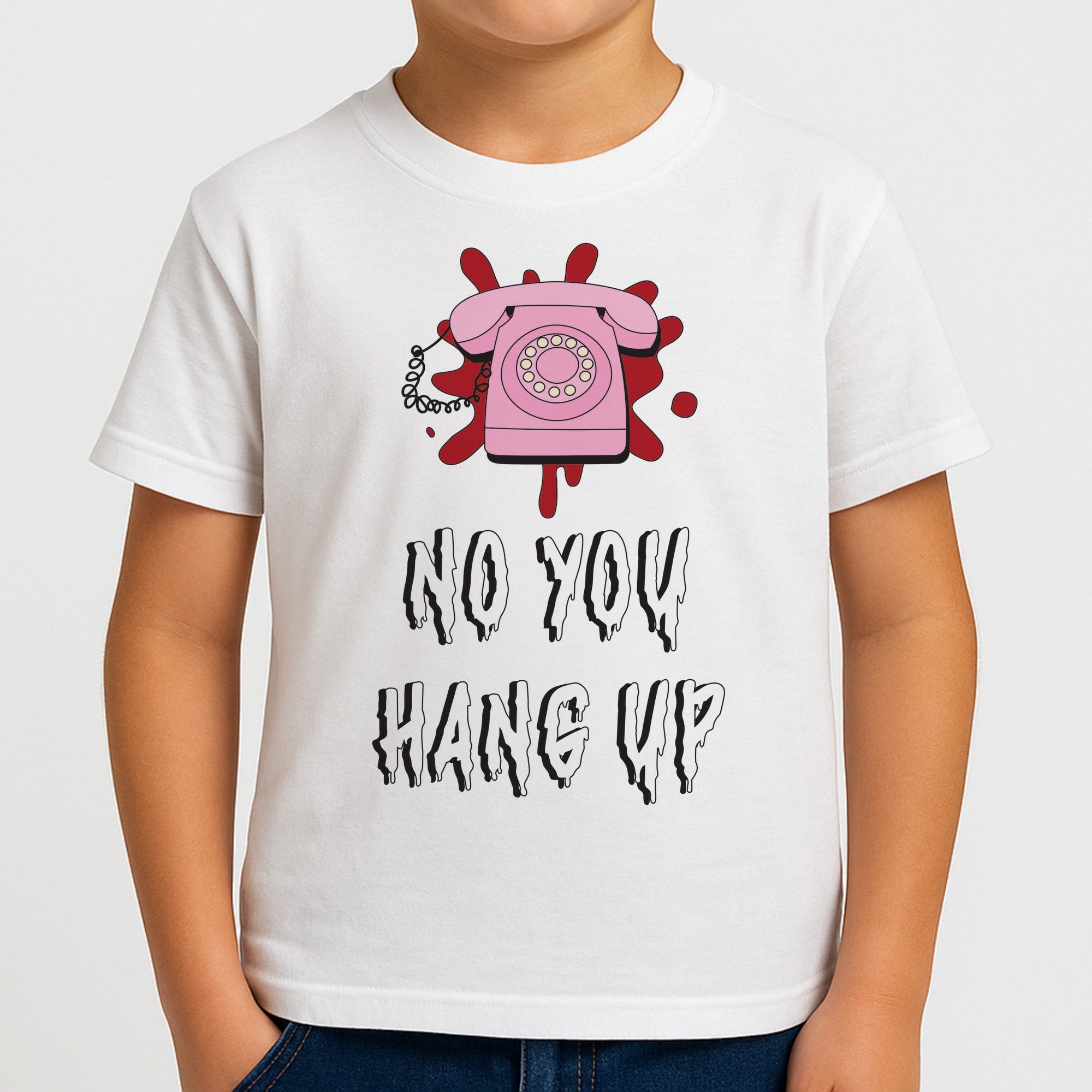 No You Hang Up Boys T-Shirt