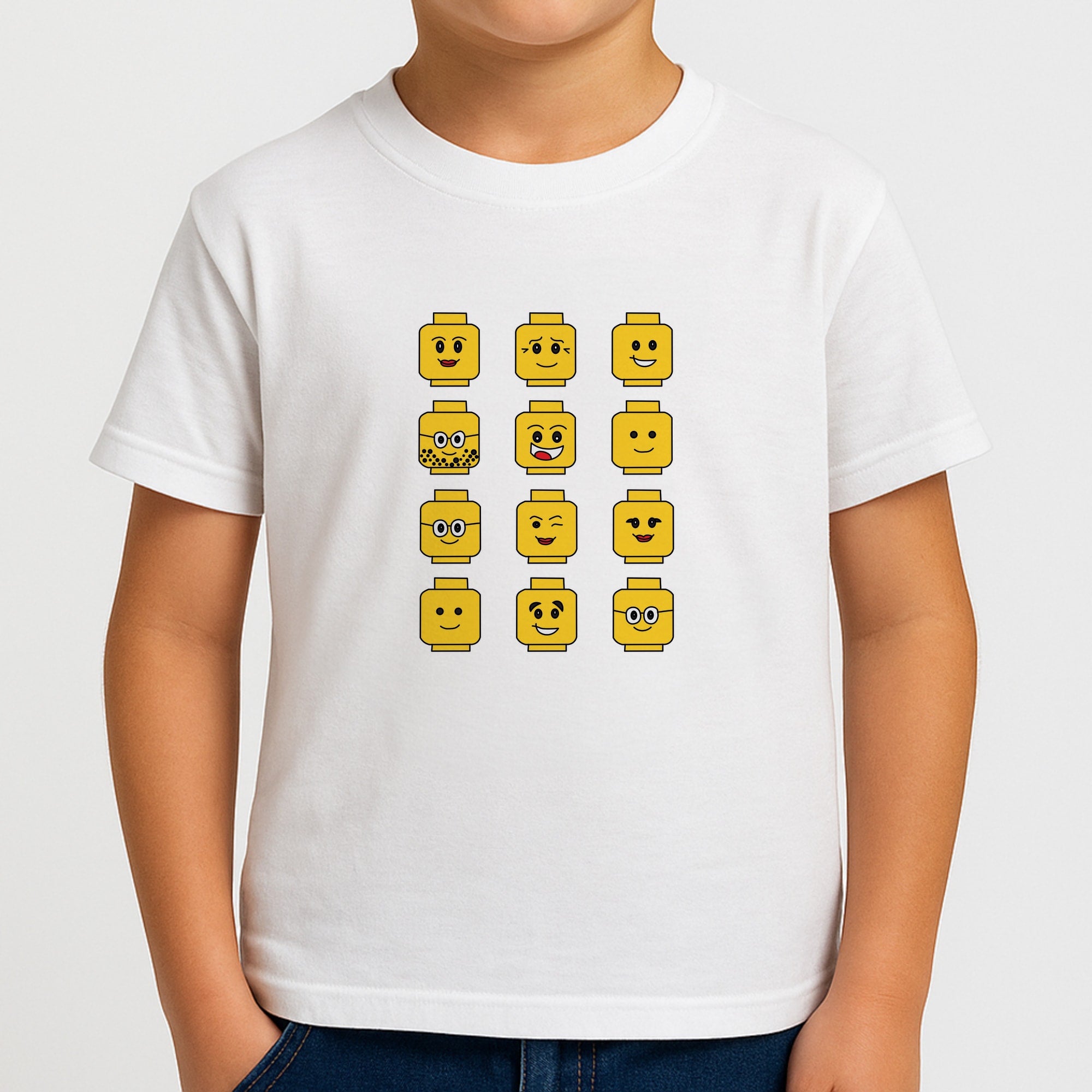 Characters - Bricks Boys T-Shirt