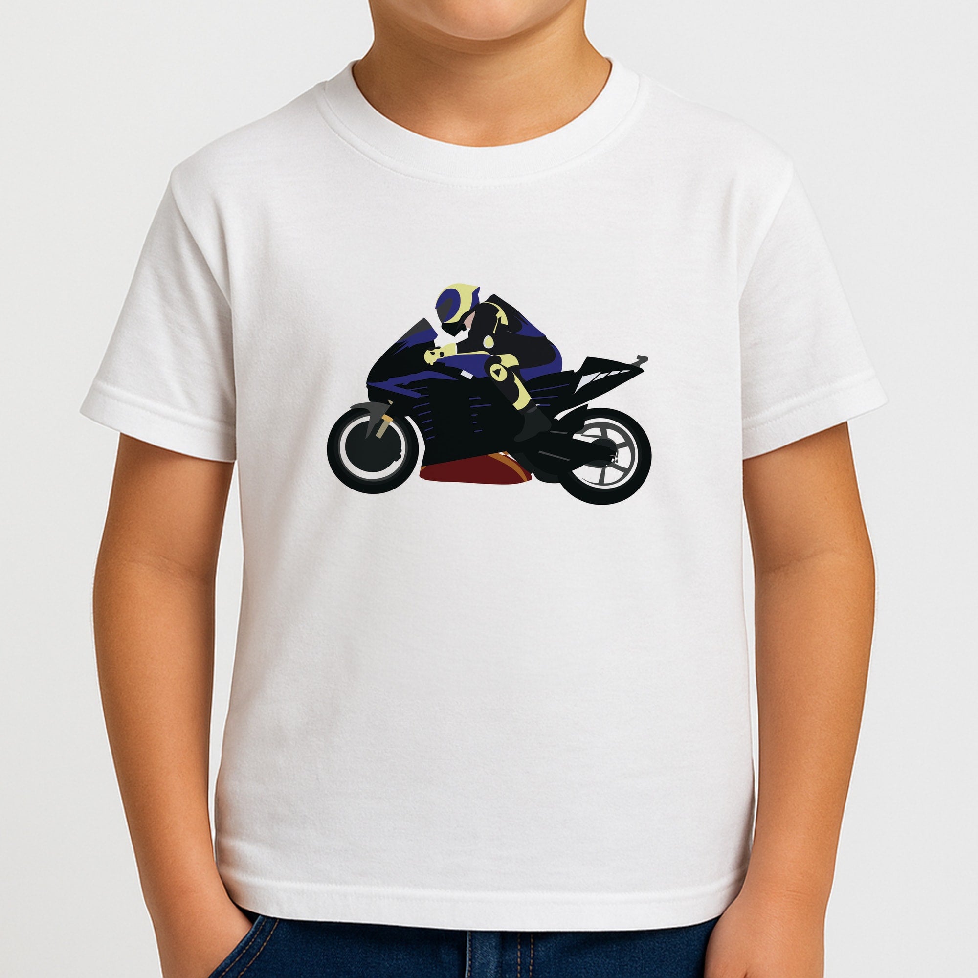 Purple Motorbike - Motorbike Boys T-Shirt
